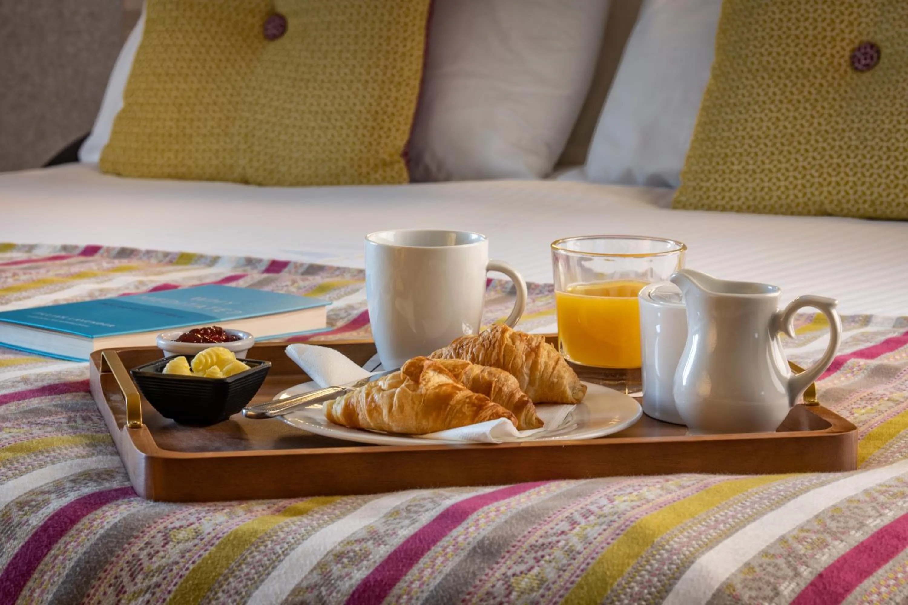 Bed in The Lodge Hotel