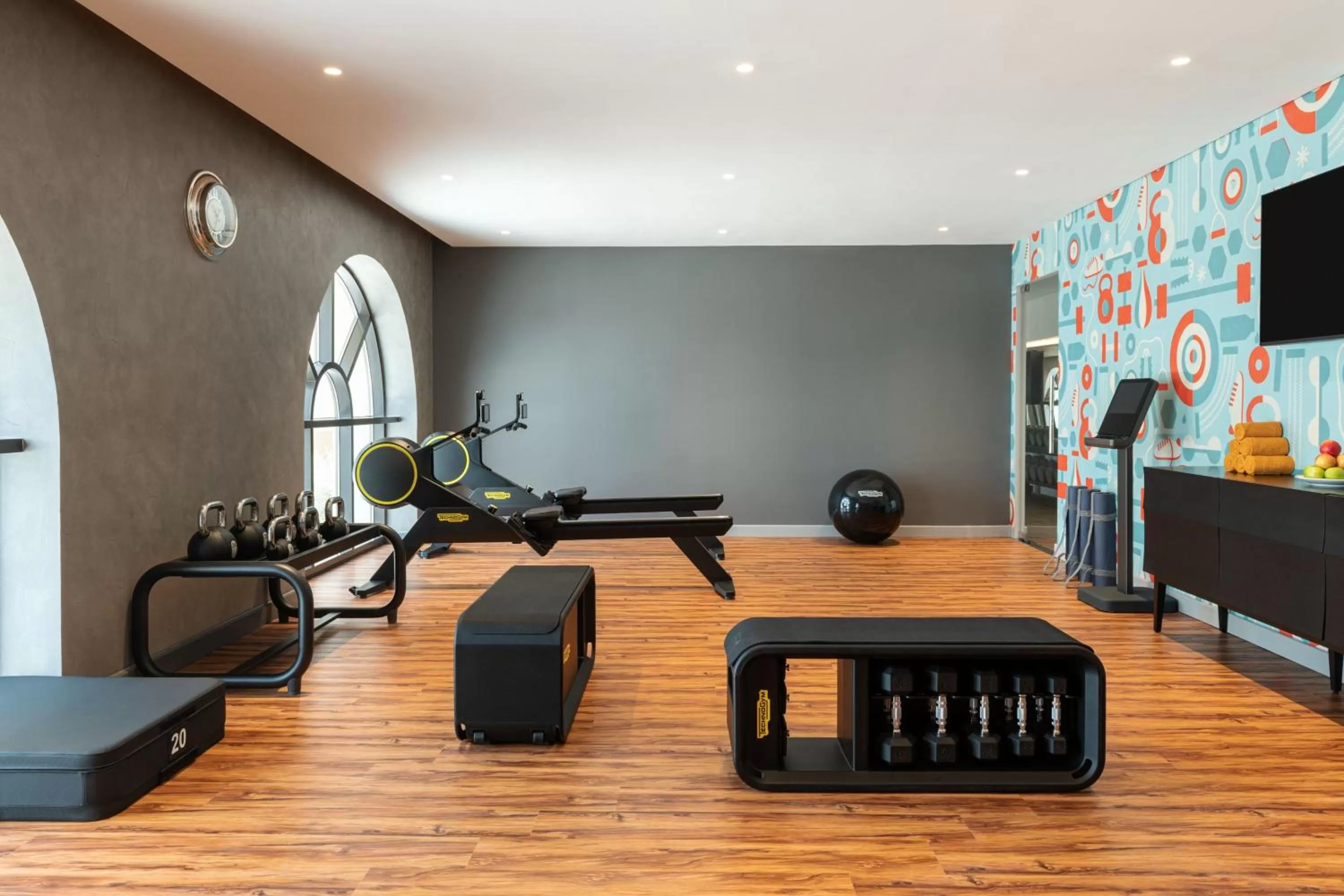 Fitness centre/facilities in Le Royal Méridien Place Vendôme Lusail