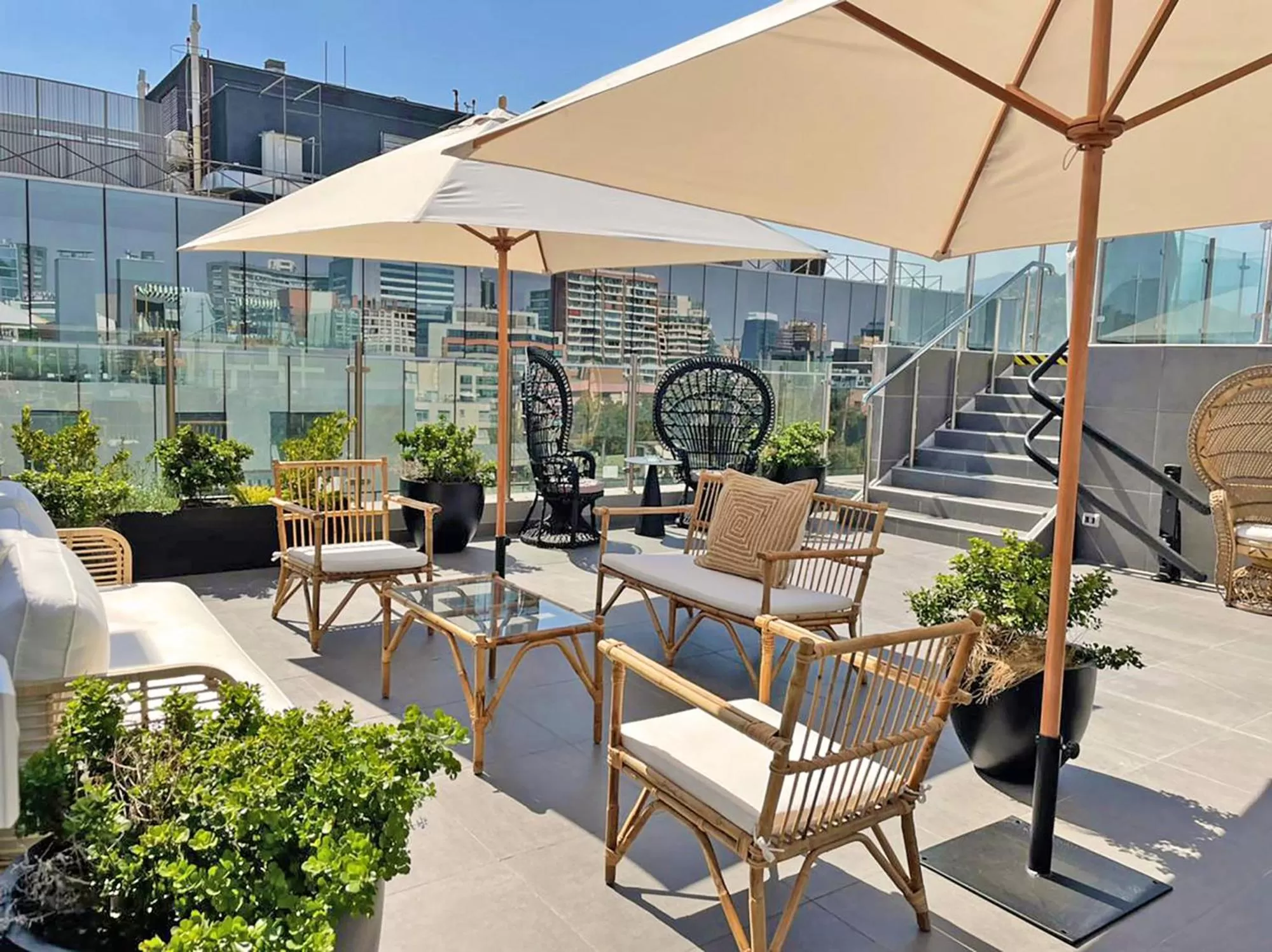 Balcony/Terrace in hUB Providencia