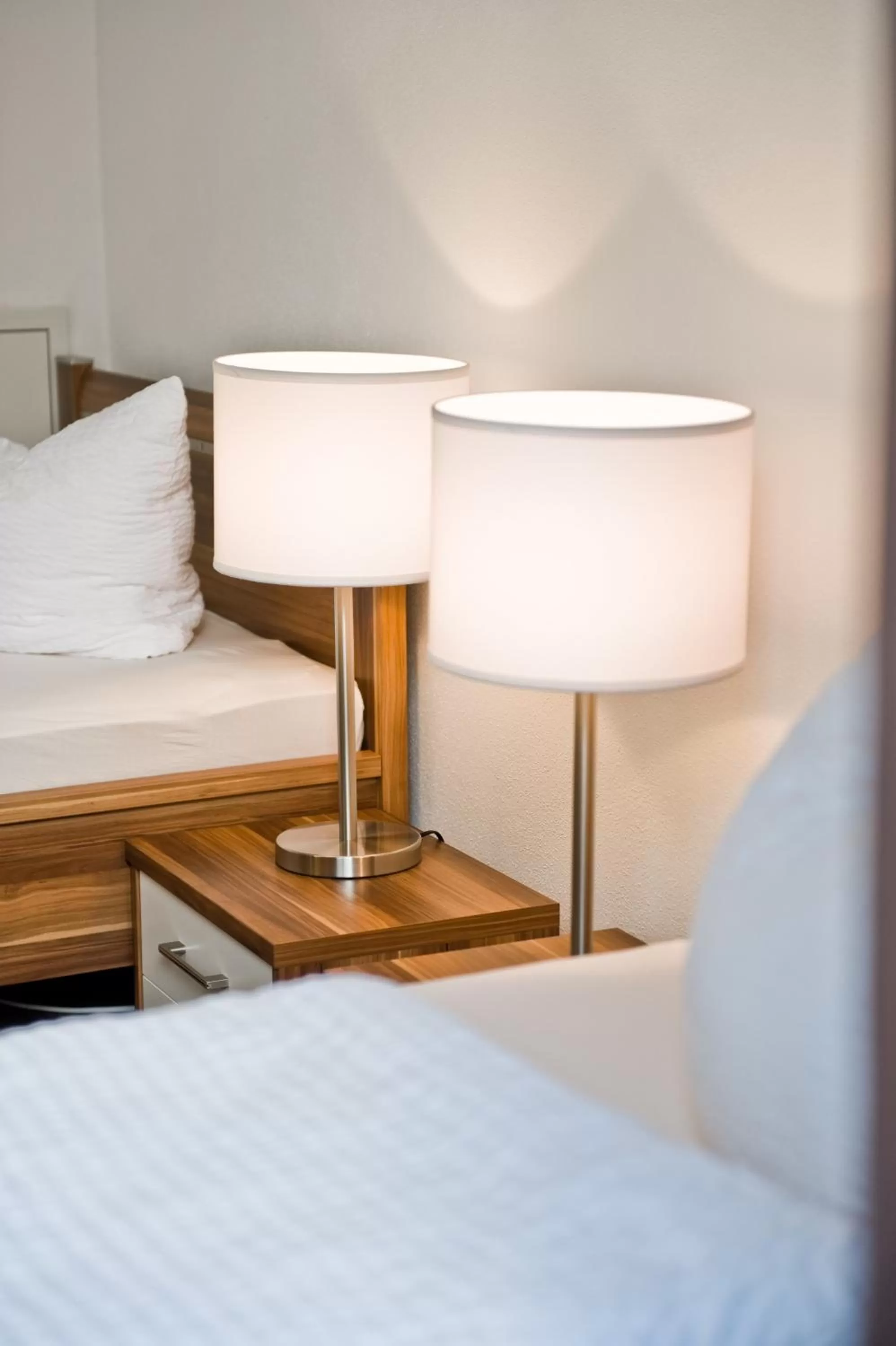 Decorative detail, Bed in greenpartment Boardinghouse Neustadt