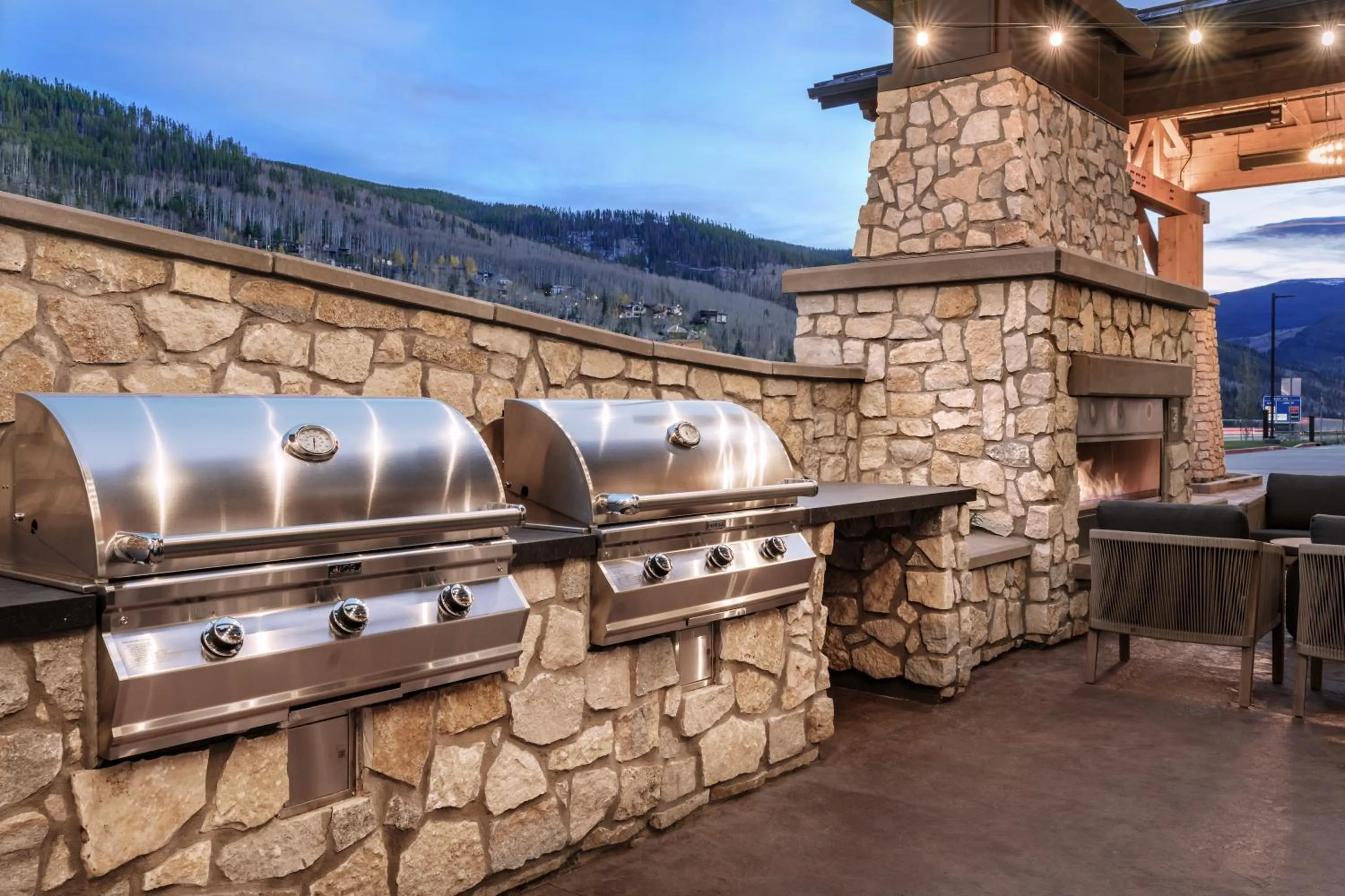 BBQ facilities in Residence Inn by Marriott Vail