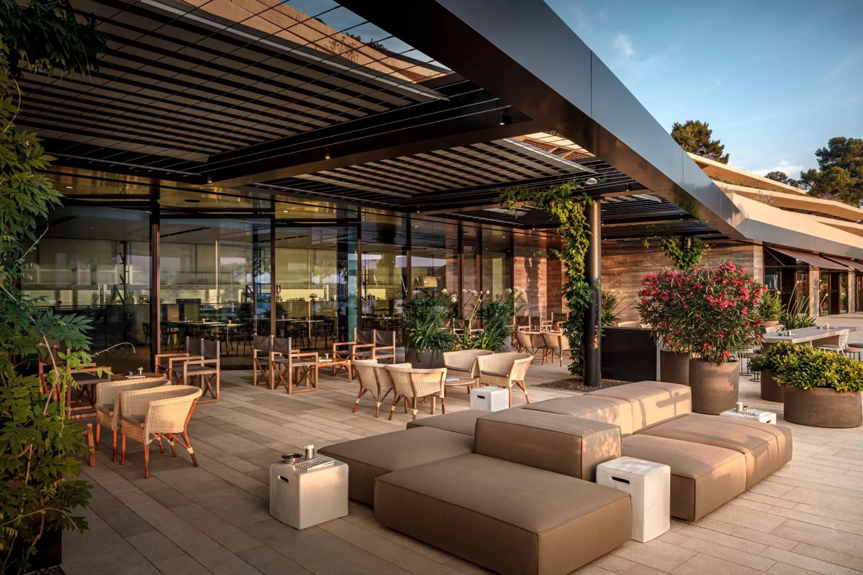 Restaurant/places to eat in Grand Park Hotel Rovinj by Maistra Collection