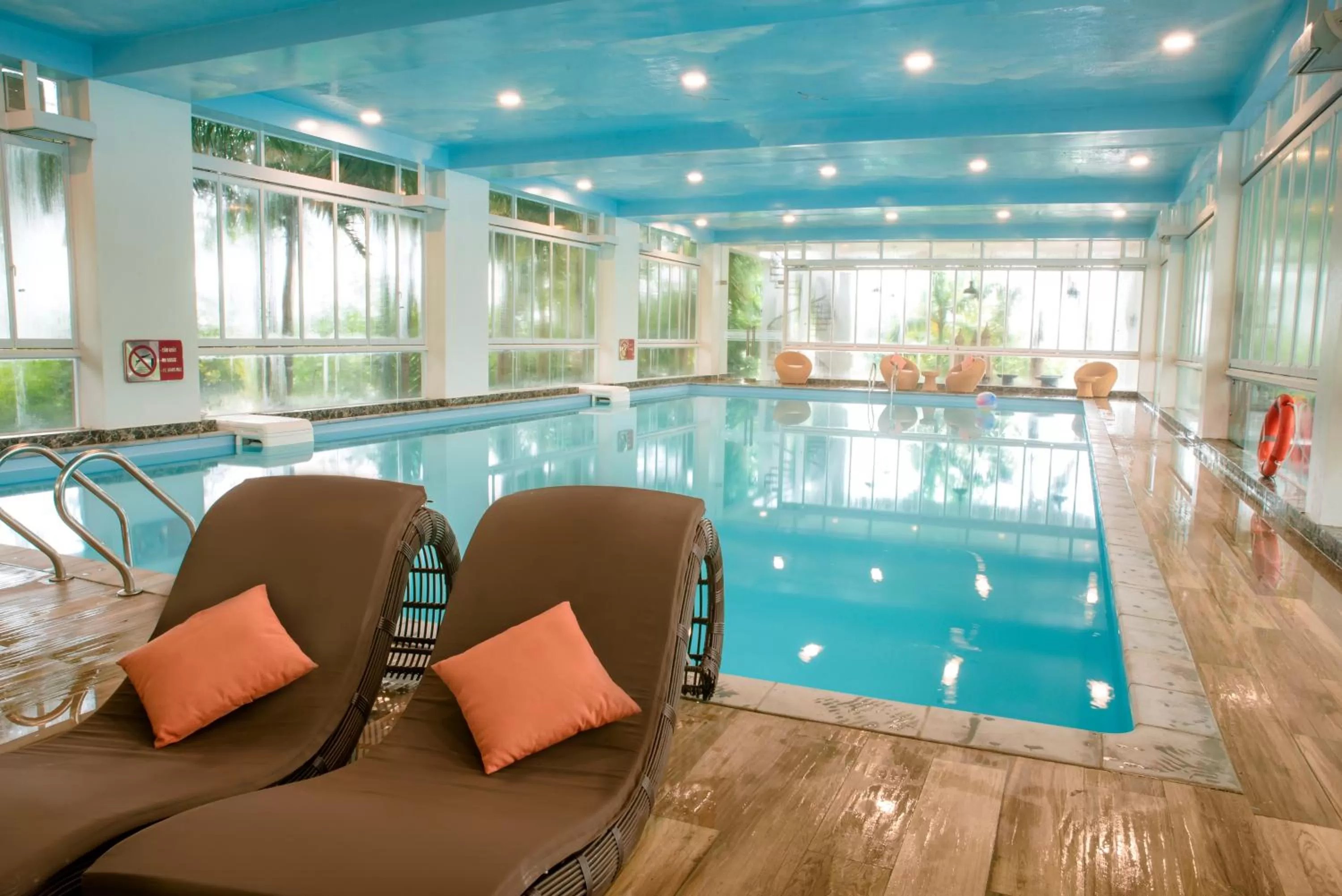 Swimming pool in Ninh Binh Legend Hotel
