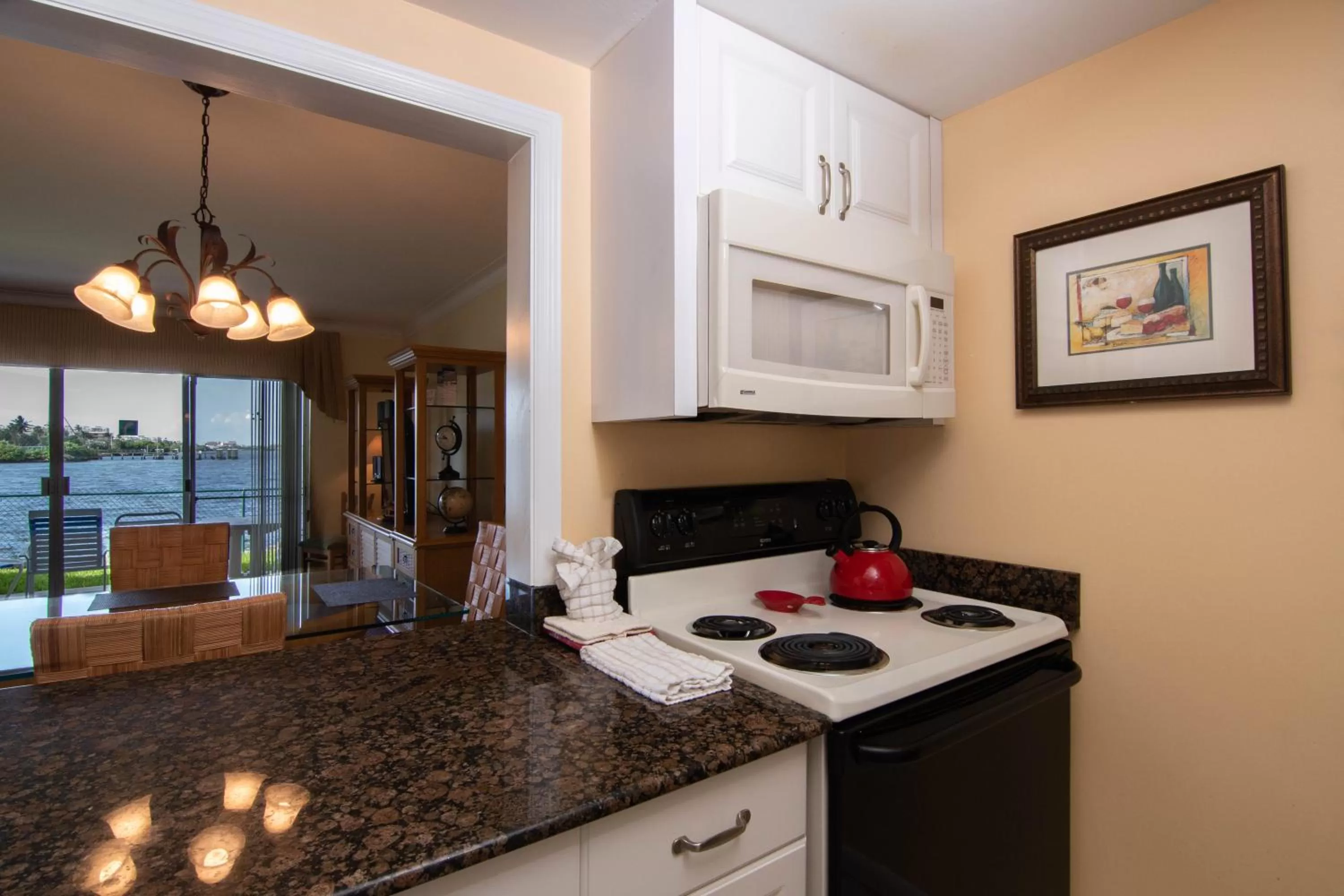 Kitchen/Kitchenette in Palm Beach Waterfront Condos - Full Kitchens!