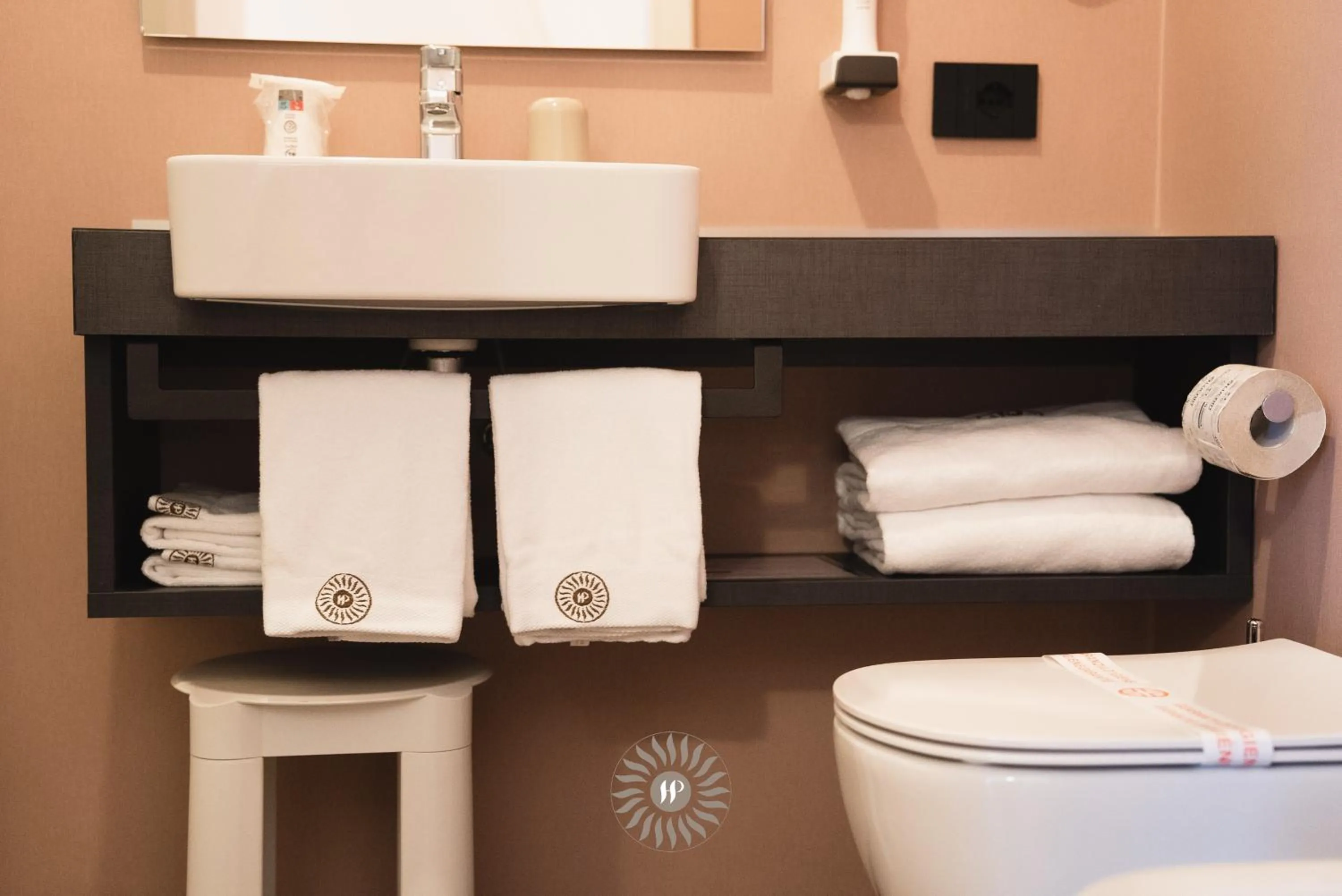 Bathroom in Hotel Puccini