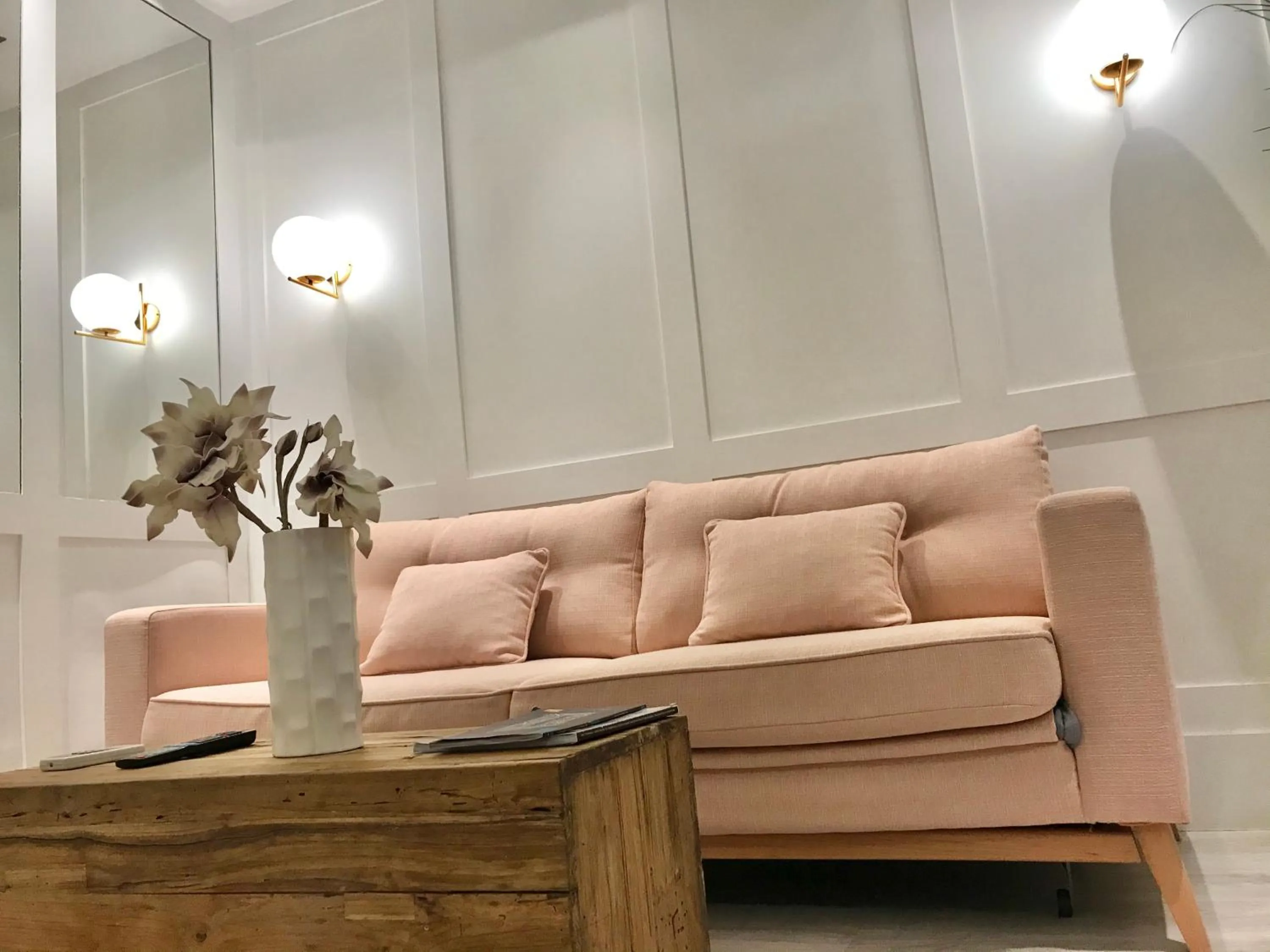 Seating area in Abalú Design Boutique Hotel Gran Via