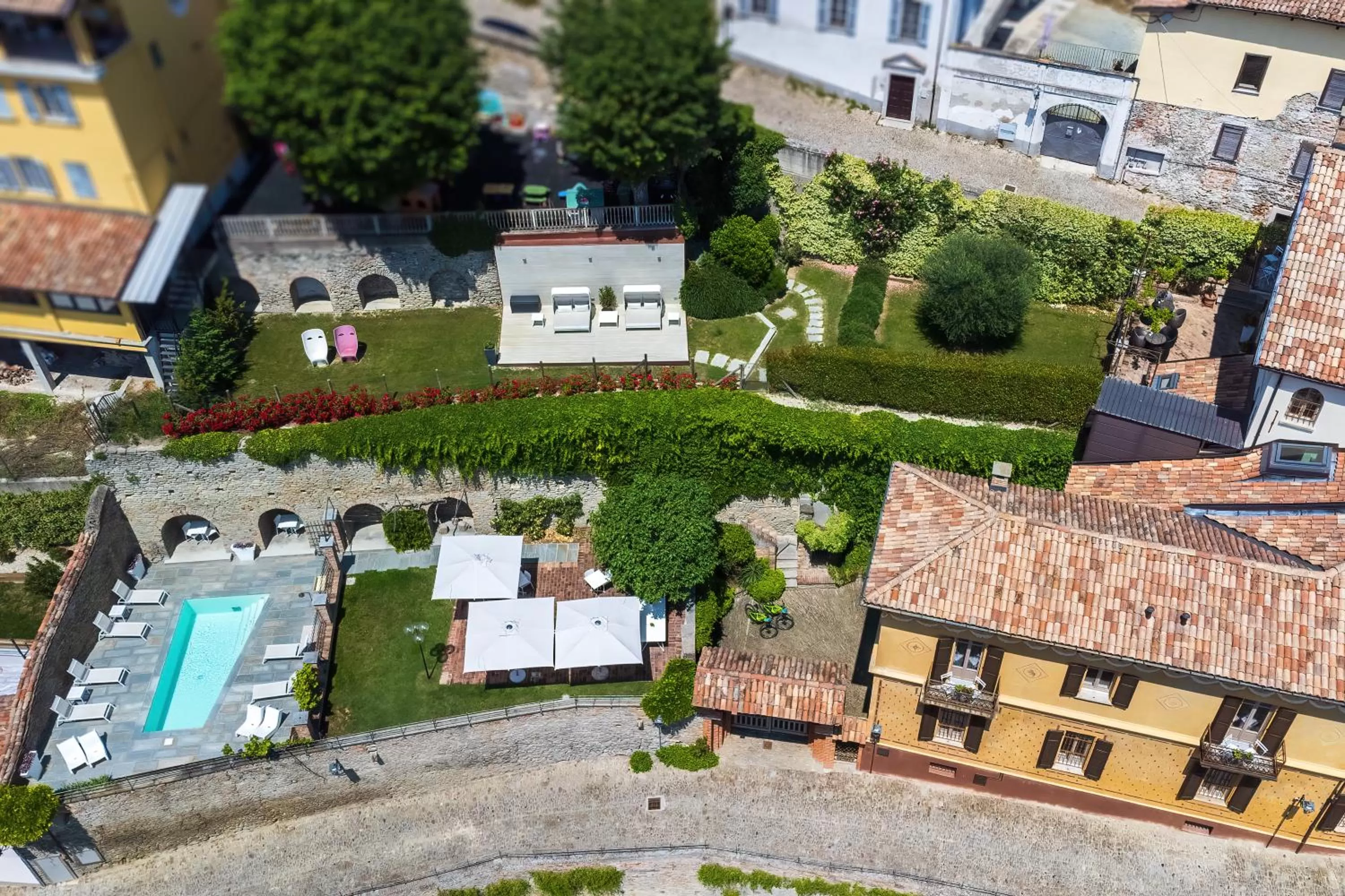 Property building in Relais Villa del Borgo