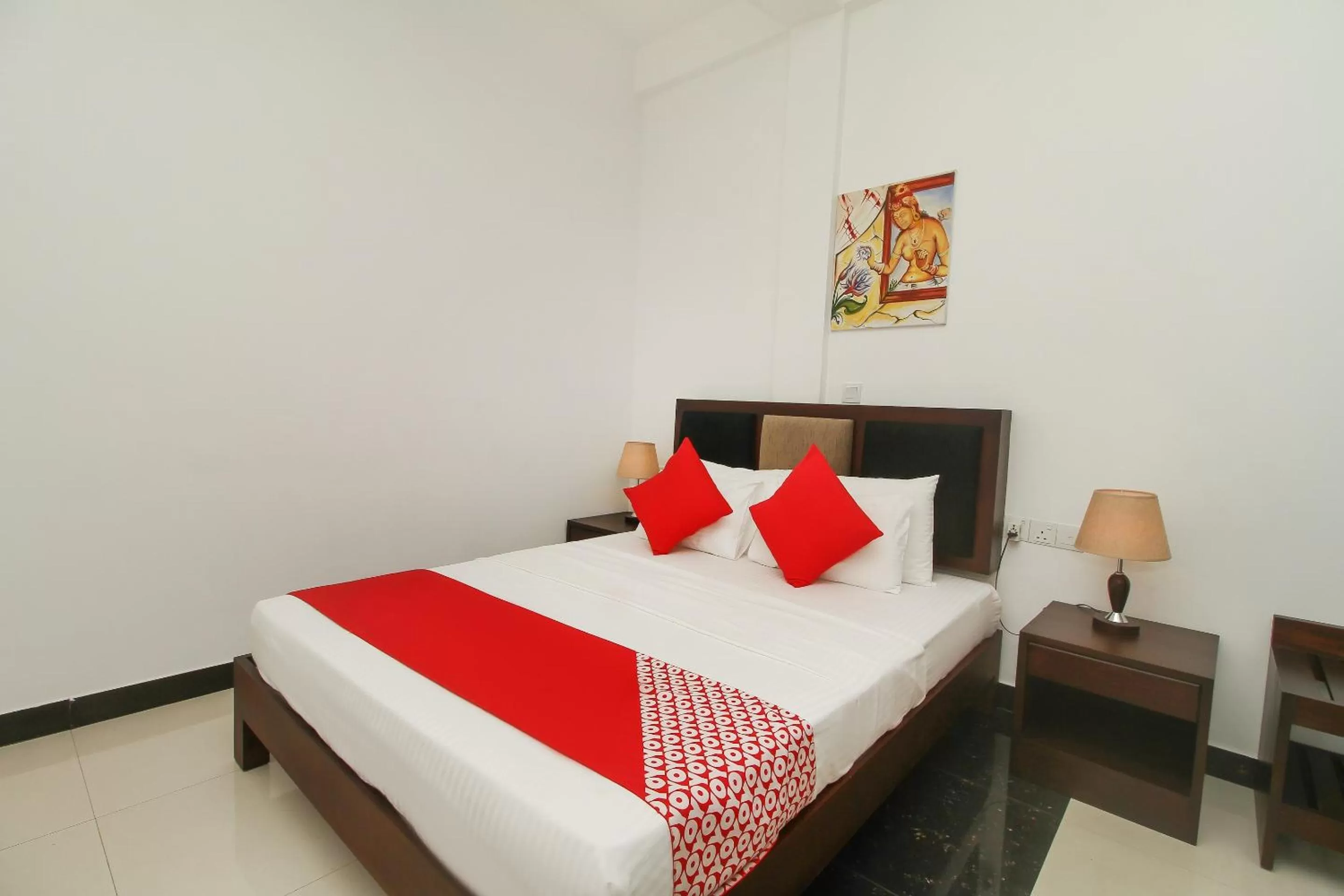 Bedroom, Bed in Hotel 198 Negombo