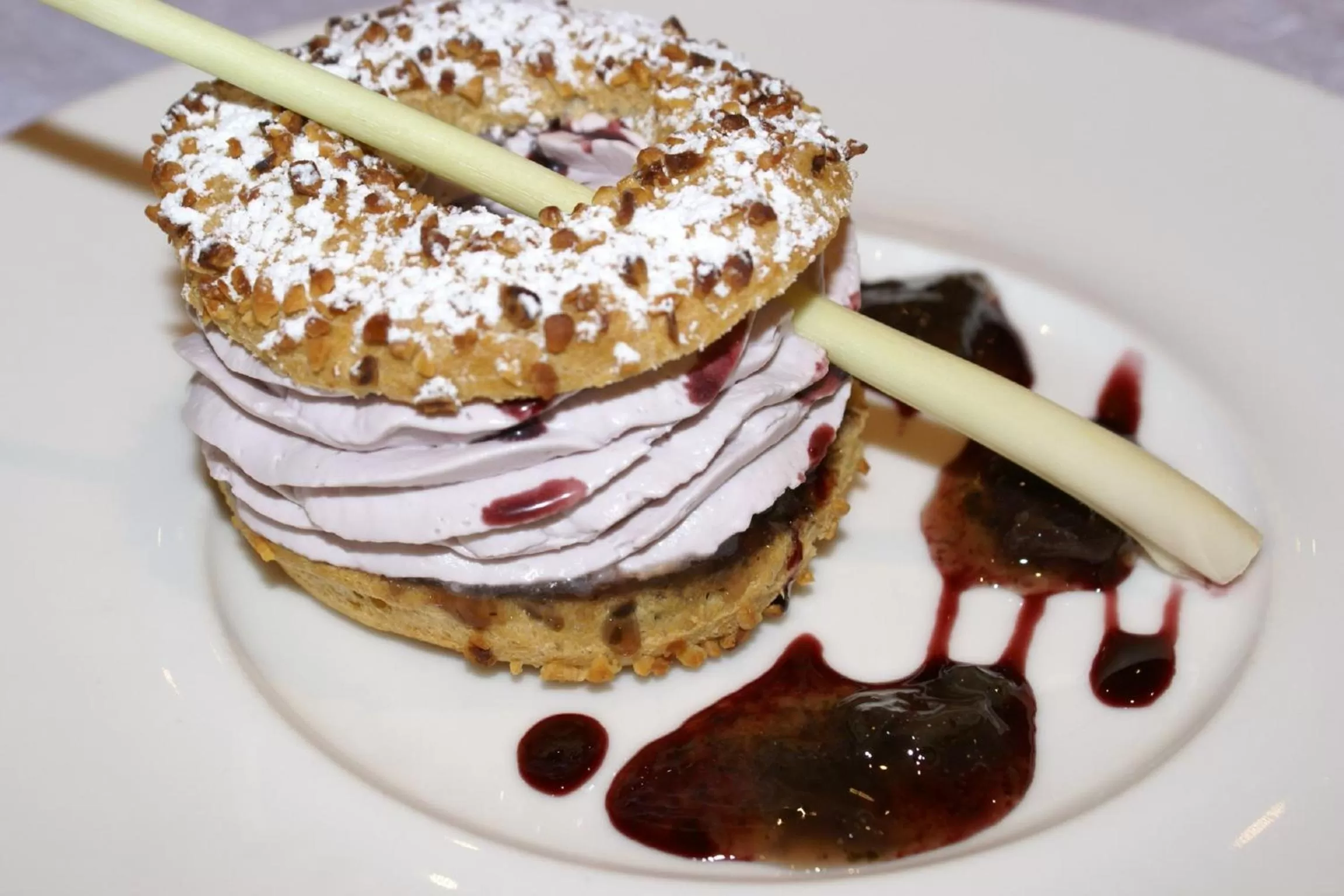 Food close-up in Logis Hotel Du Chateau