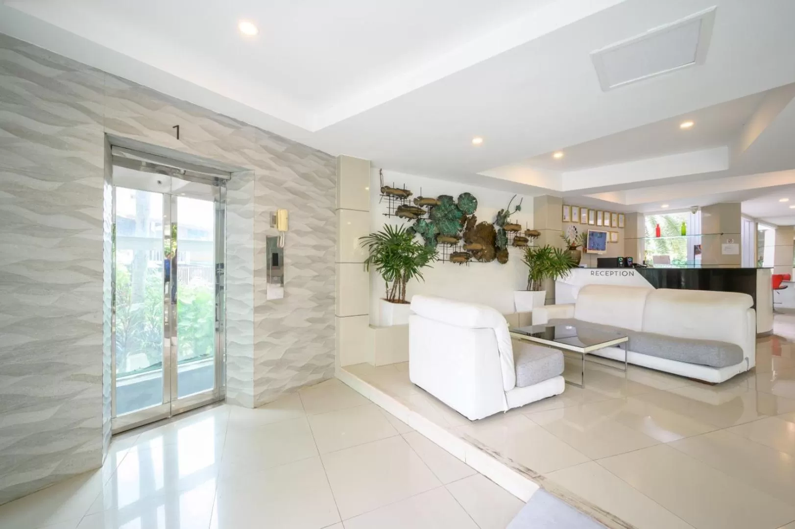 Lobby or reception, Bed in Cozy Resort, A Boutique Hotel