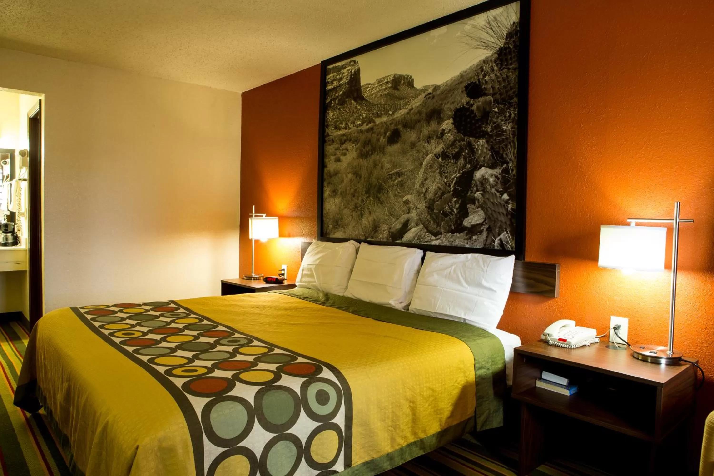 Bed in Super 8 by Wyndham Woodward