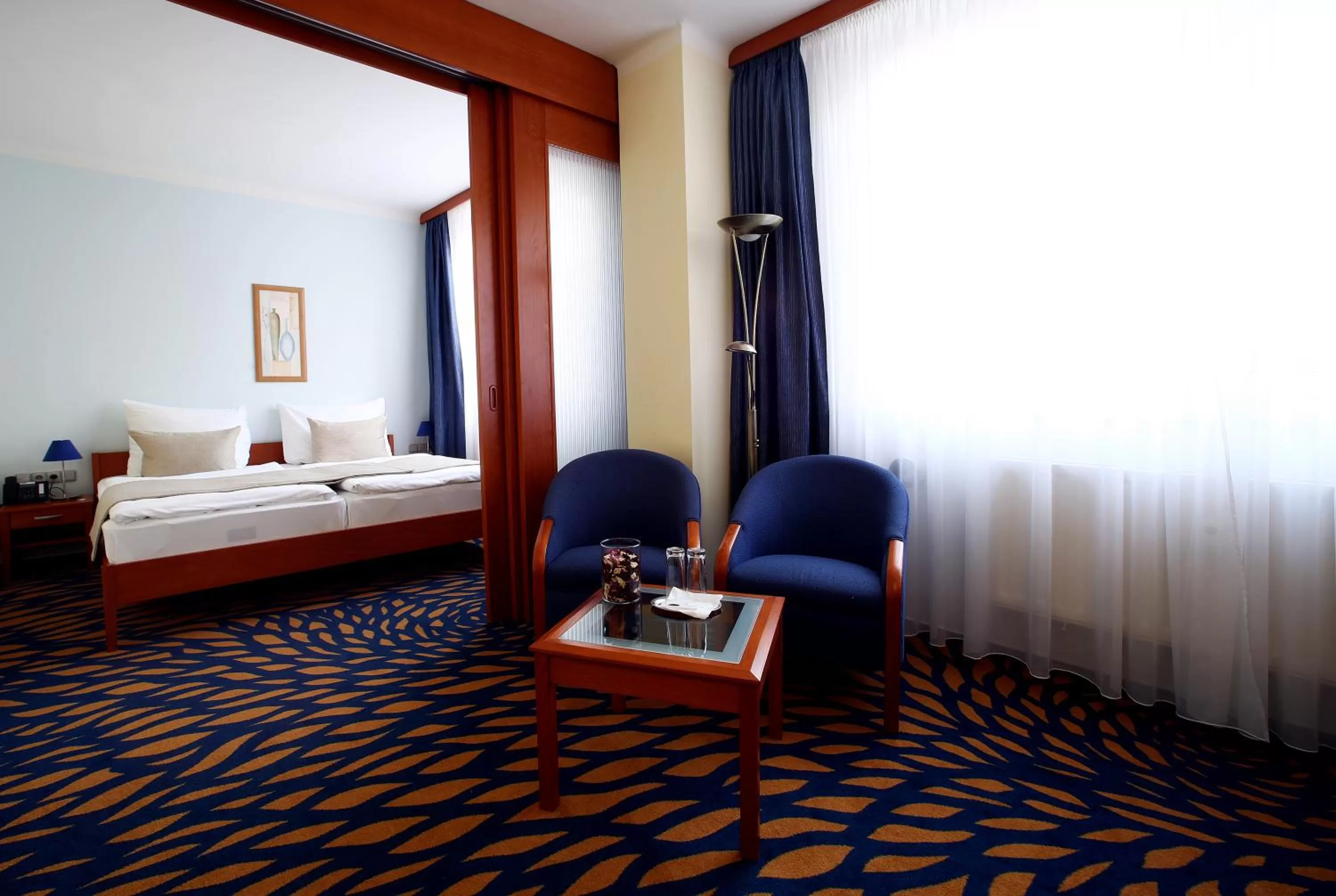 Bedroom, Bed in Hotel Central