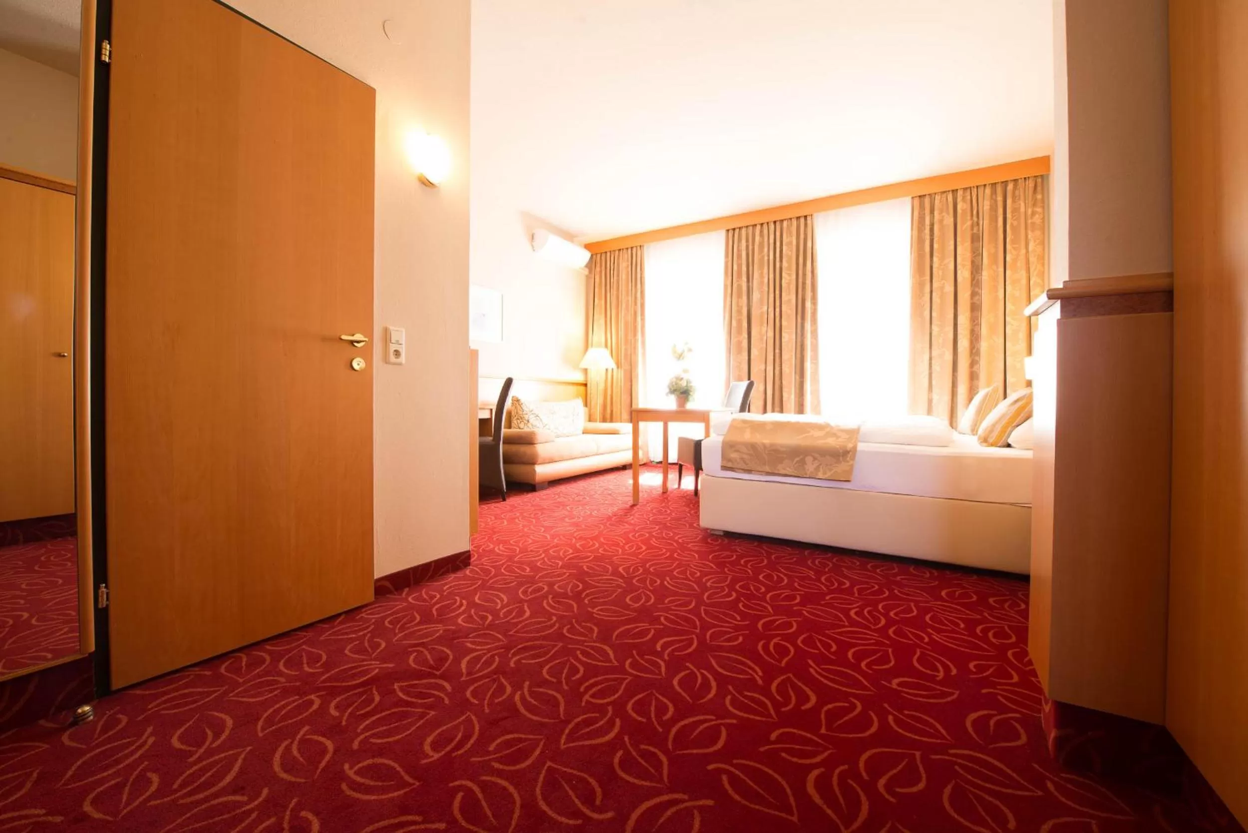 Bed in Hotel Beethoven