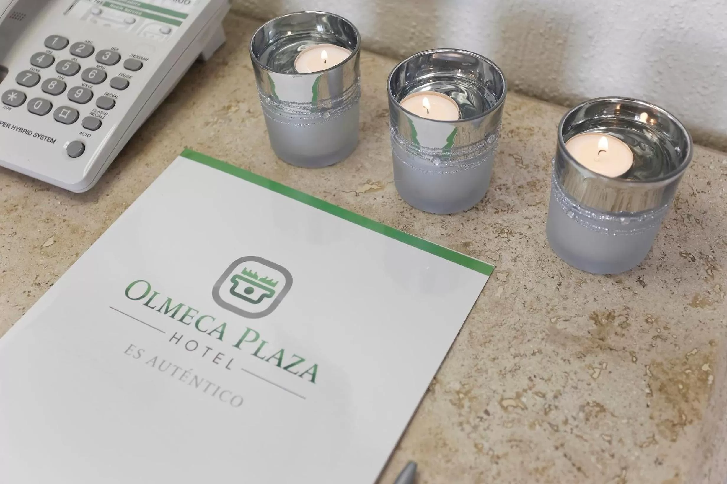 Decorative detail in Hotel Olmeca Plaza