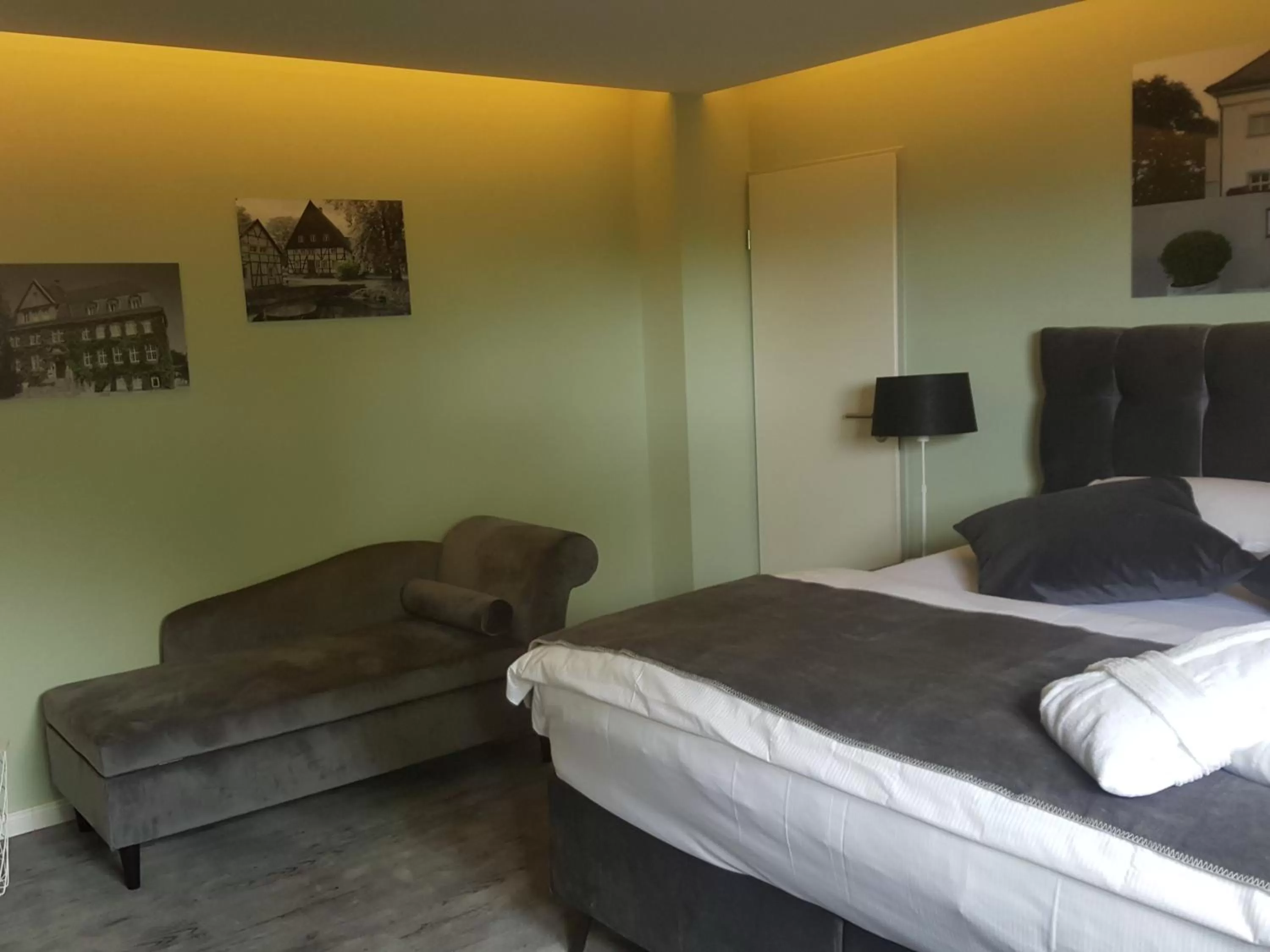 Bed in Hotel Hilleringmann