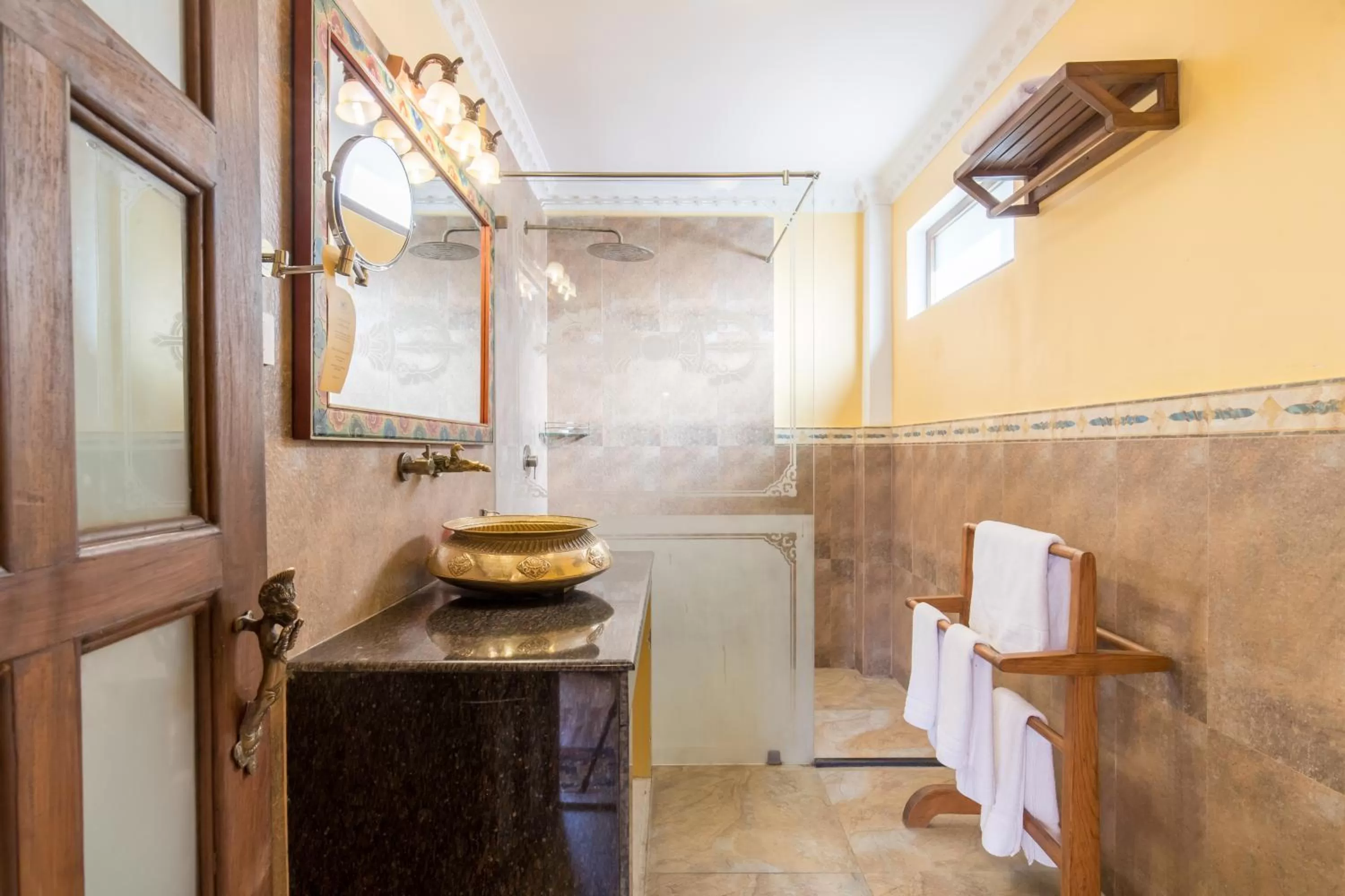 Bathroom in Baber Mahal Vilas - The Heritage Hotel