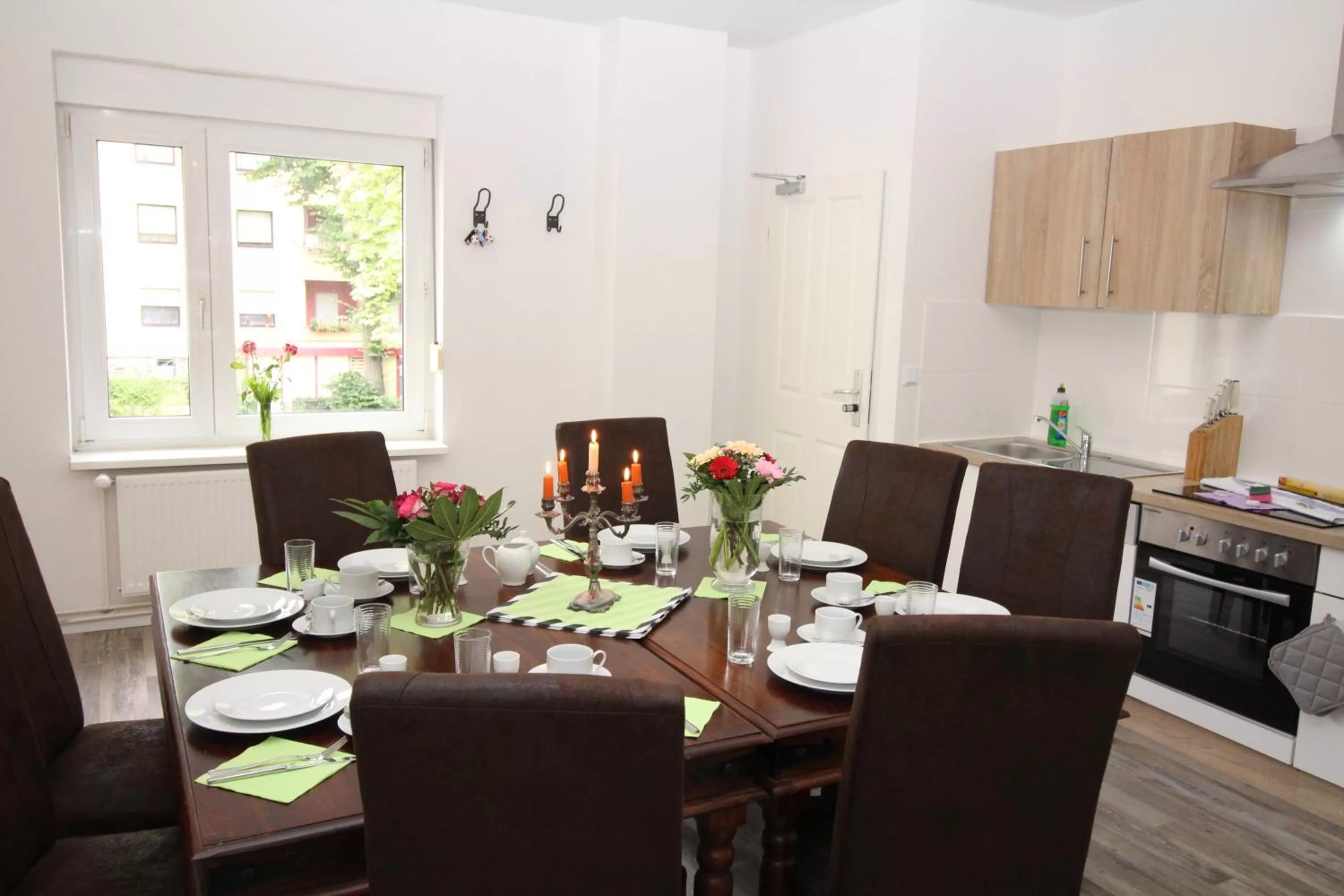 Dining area in Apartments Tempelhof