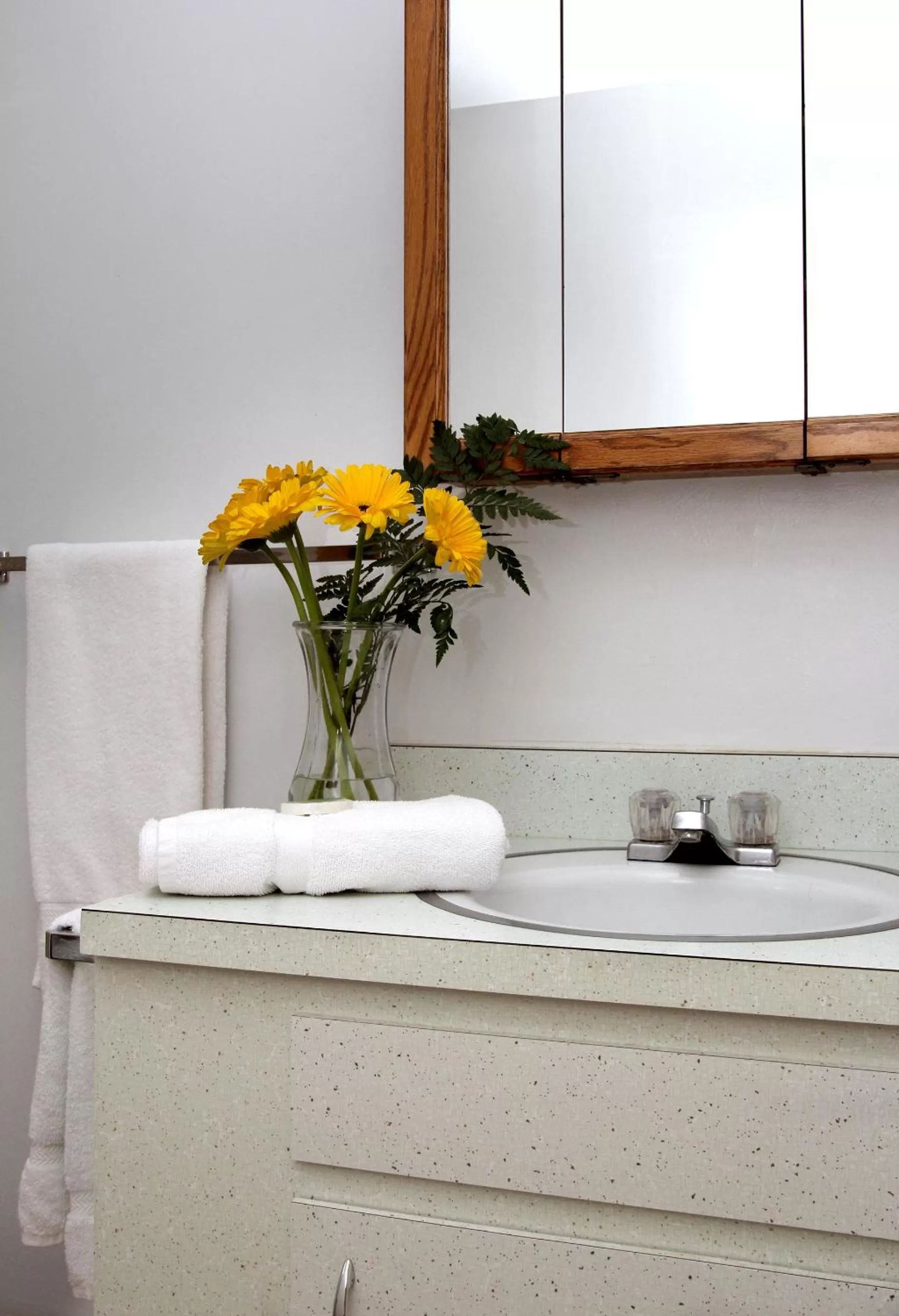 Bathroom in Redwood Suites