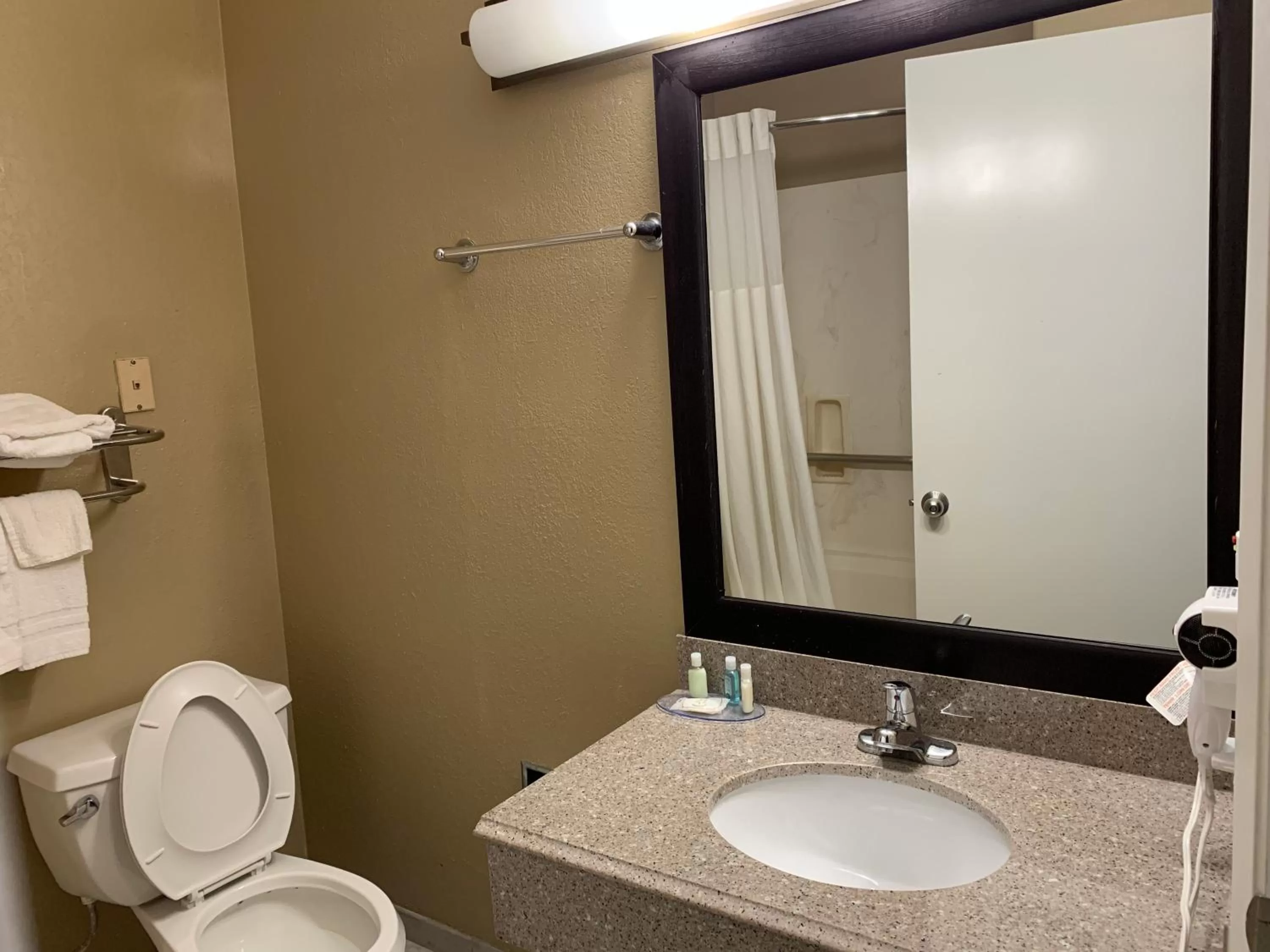 Bathroom in Quality Suites Houston NW Cy-Fair