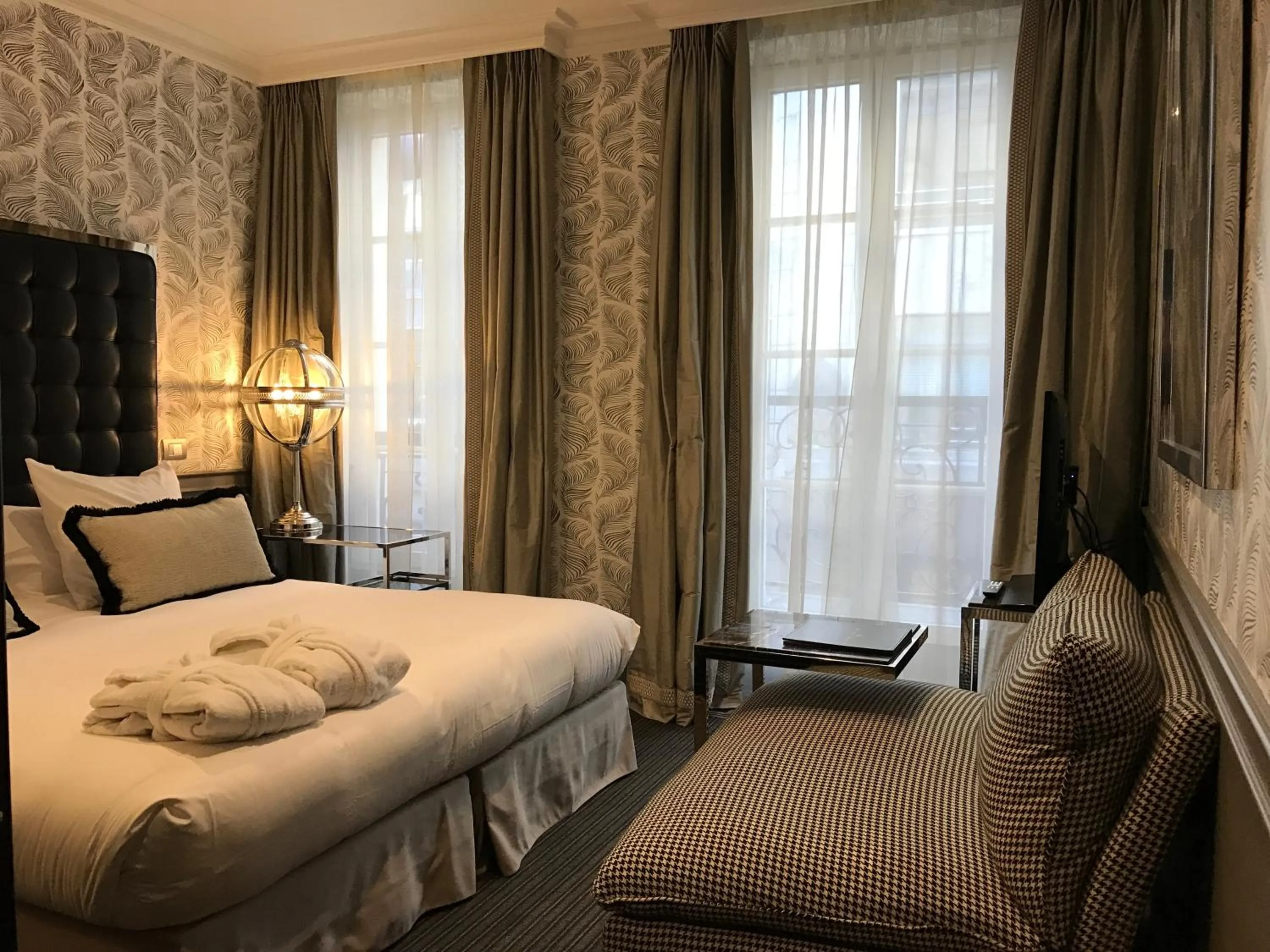 Bedroom, Bed in Hôtel George Washington