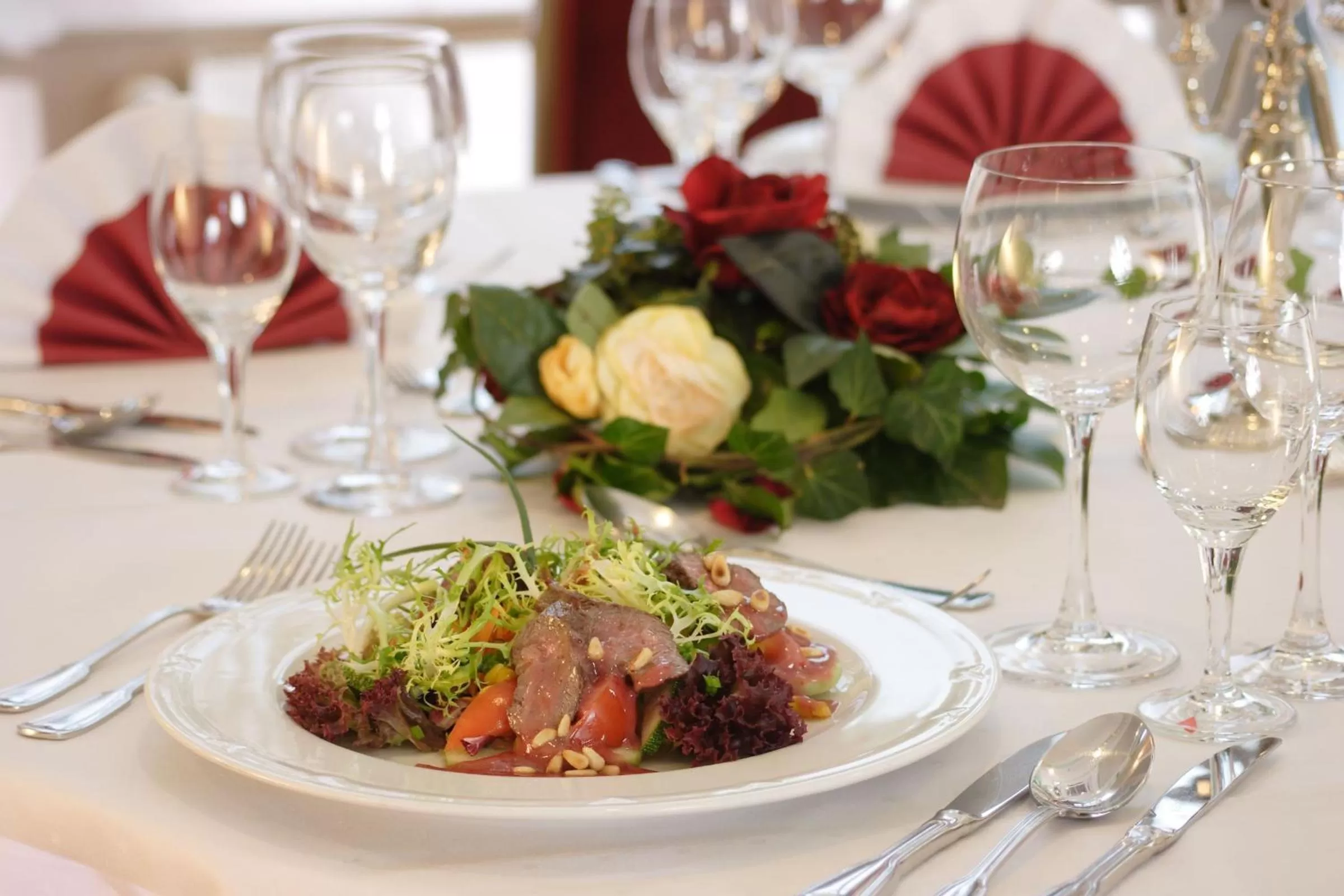 Restaurant/places to eat in Hotel Lübecker Hof