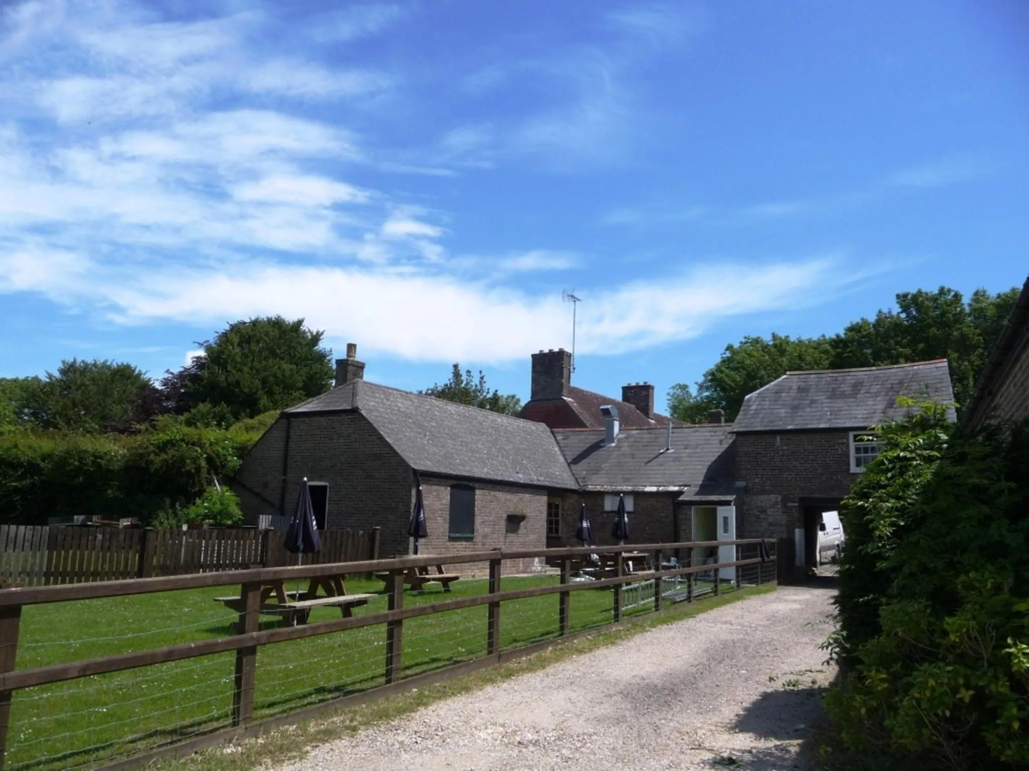 Garden in New Inn - Dorchester