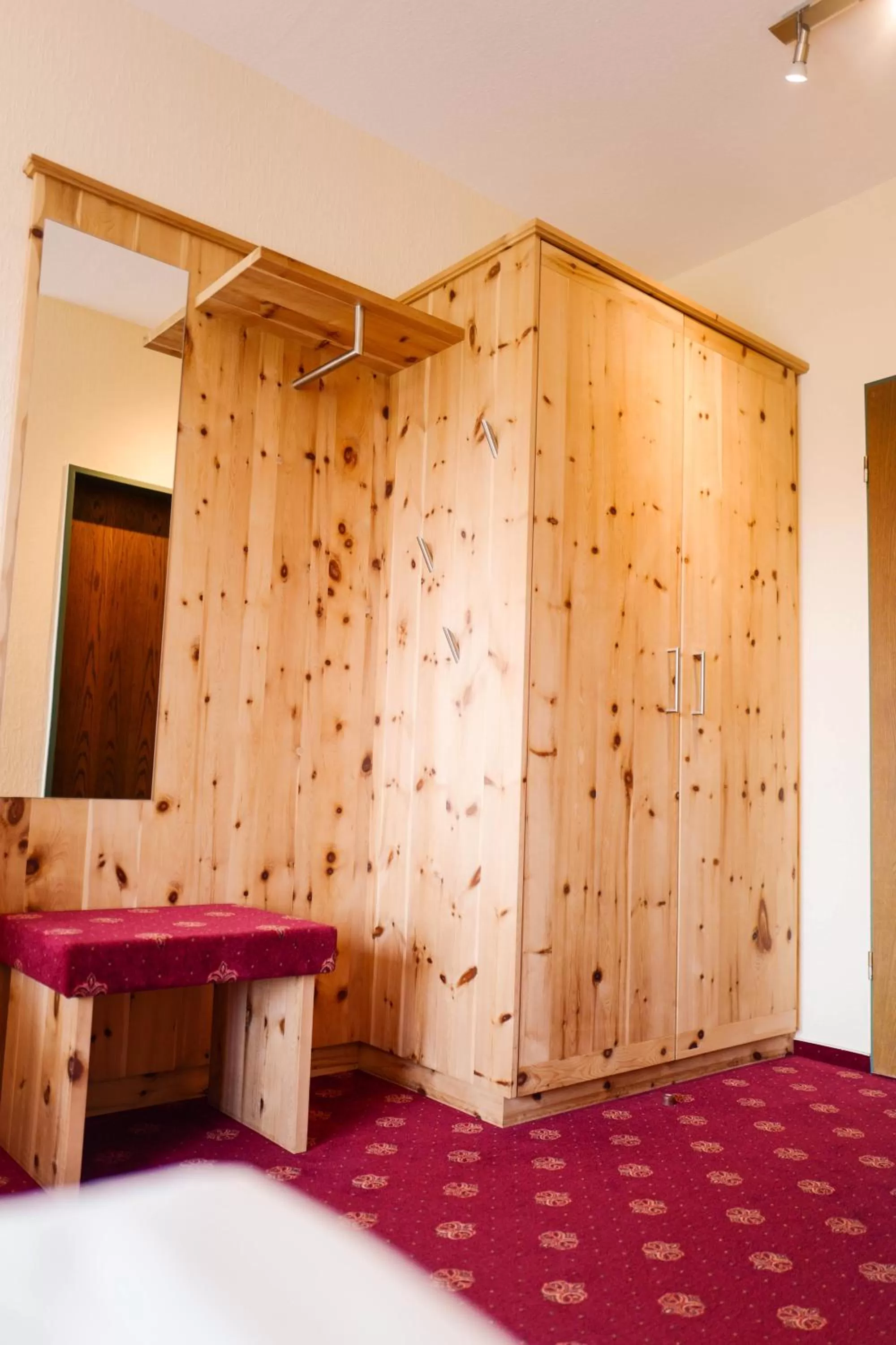 Bed in Hotel Restaurant Sennerbad