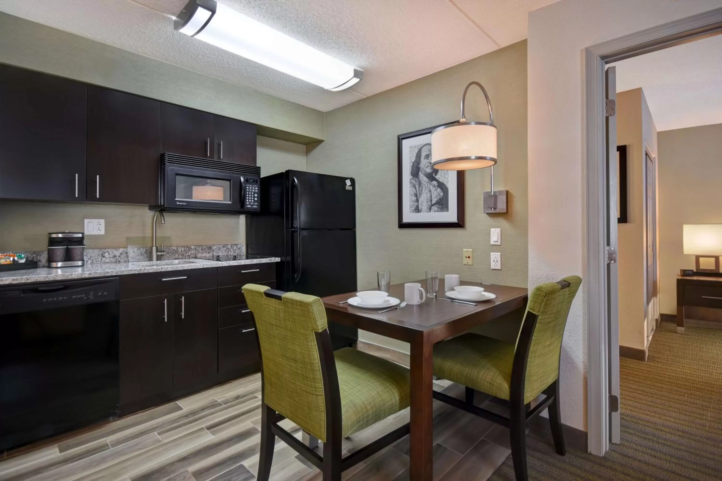 Kitchen or kitchenette in Homewood Suites by Hilton Philadelphia-Great Valley