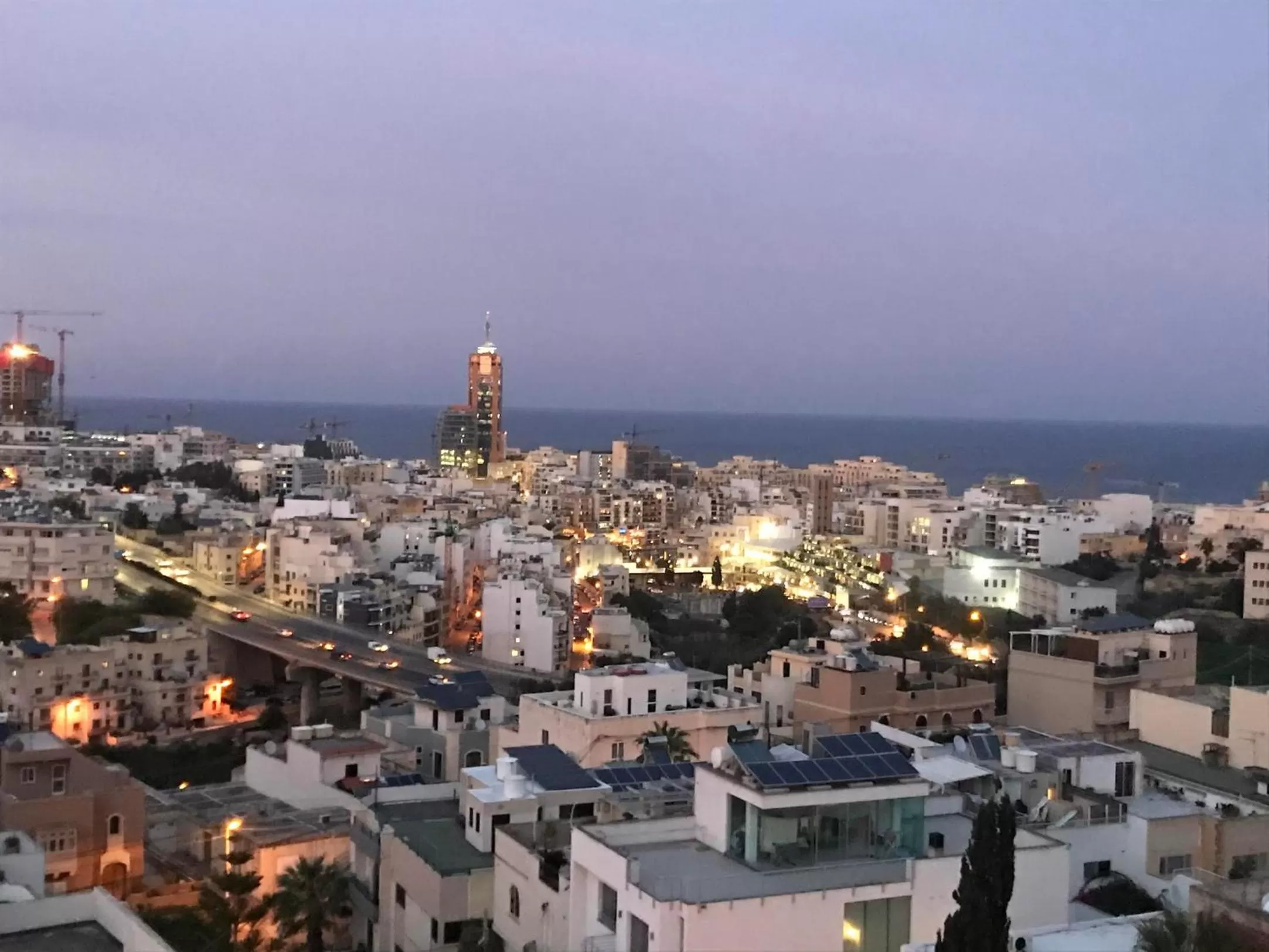 City view in Escape to St Julians