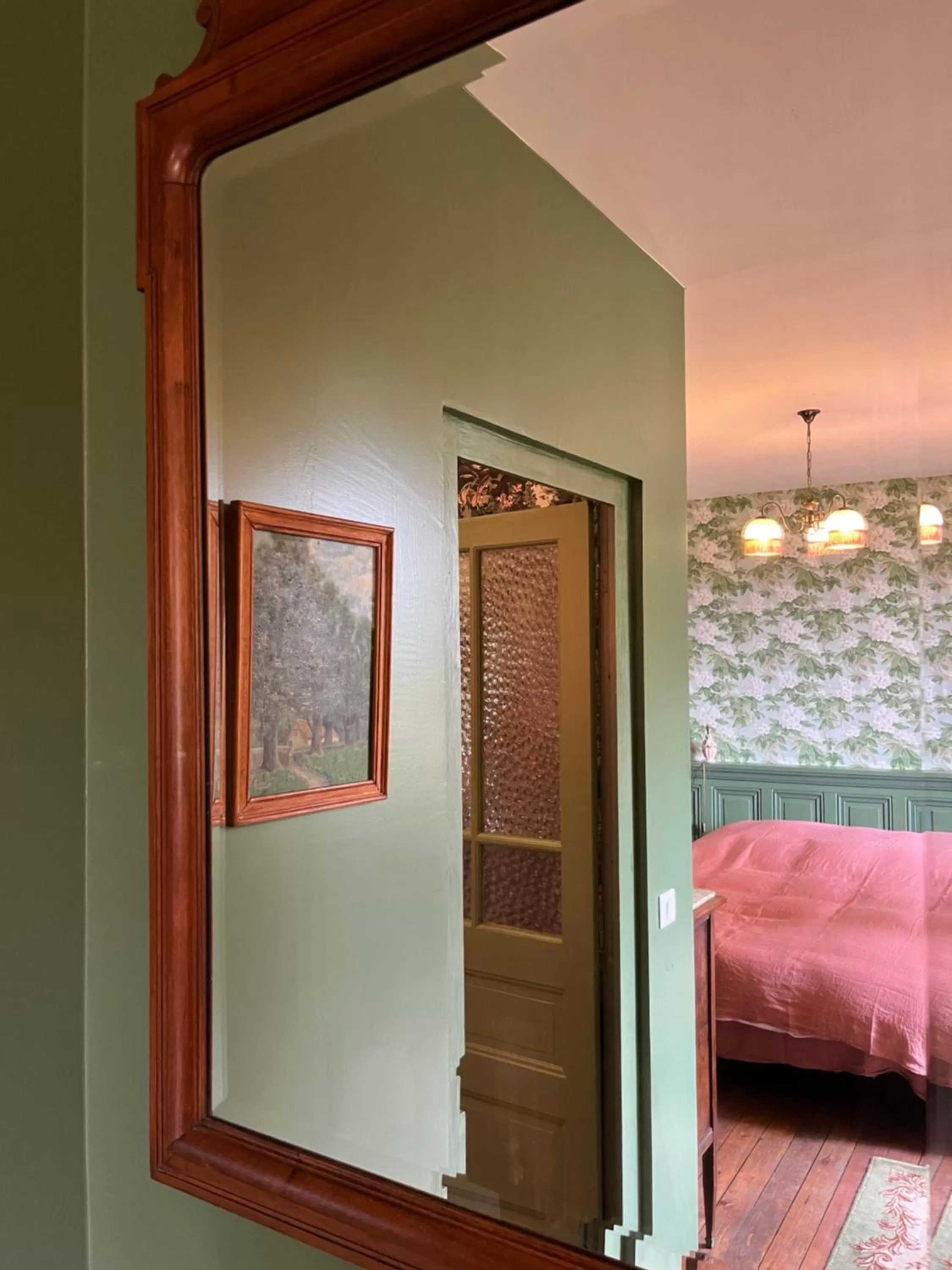 Decorative detail in Le Clos Chalmon Chambre d'hôte