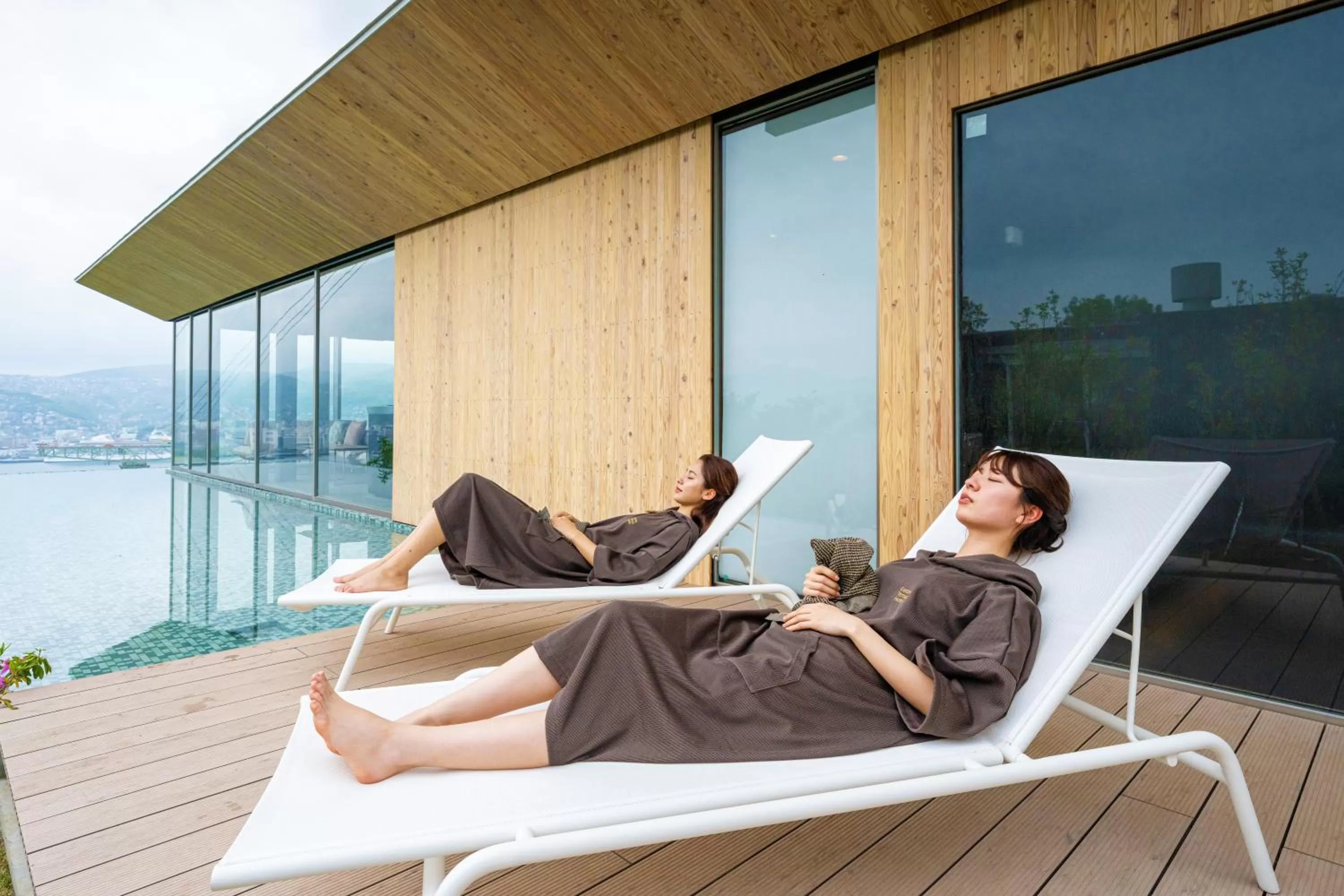 Sauna in Garden Terrace Nagasaki Hotels & Resorts