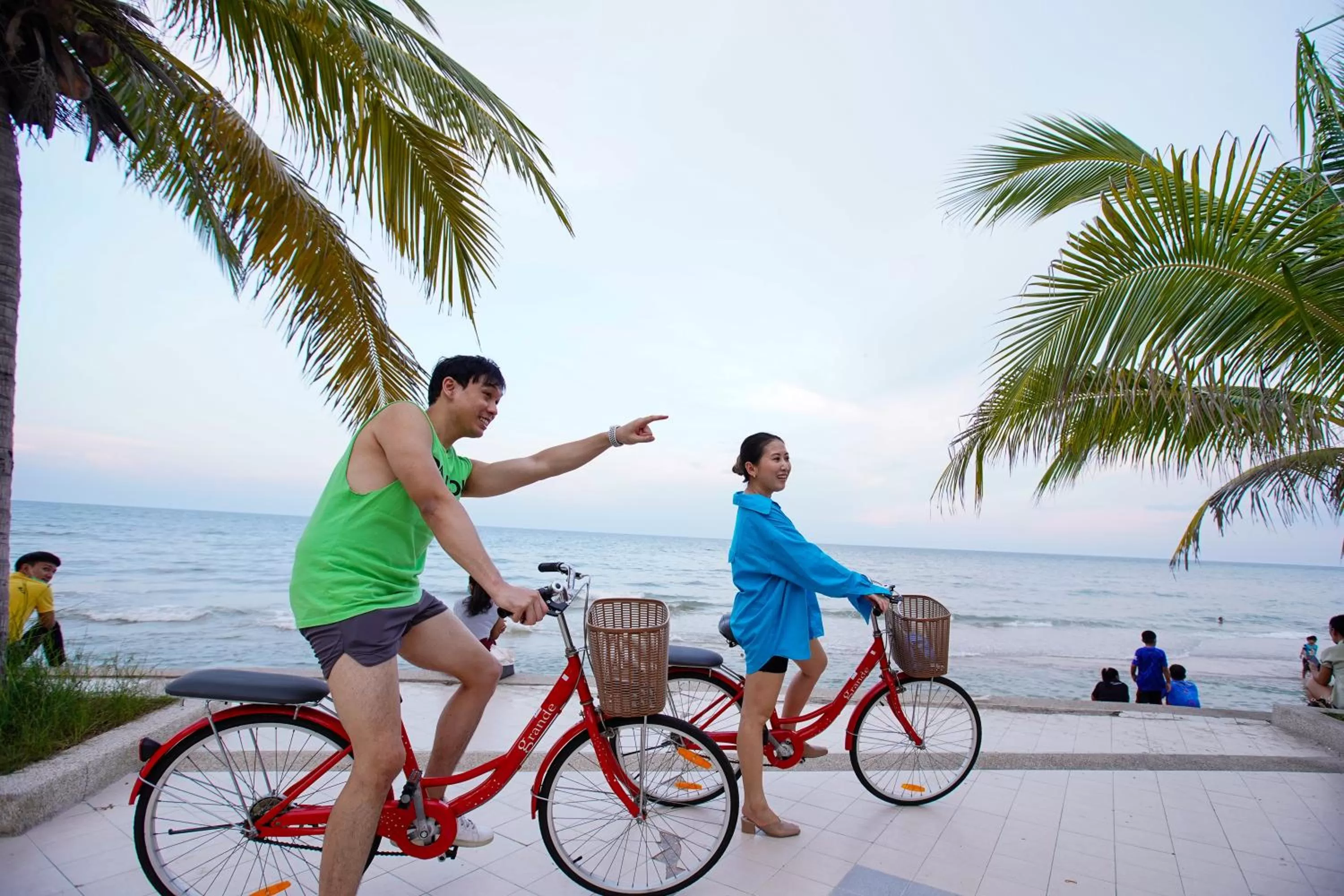 People in Golden Sea Hua Hin - SHA Extra Plus