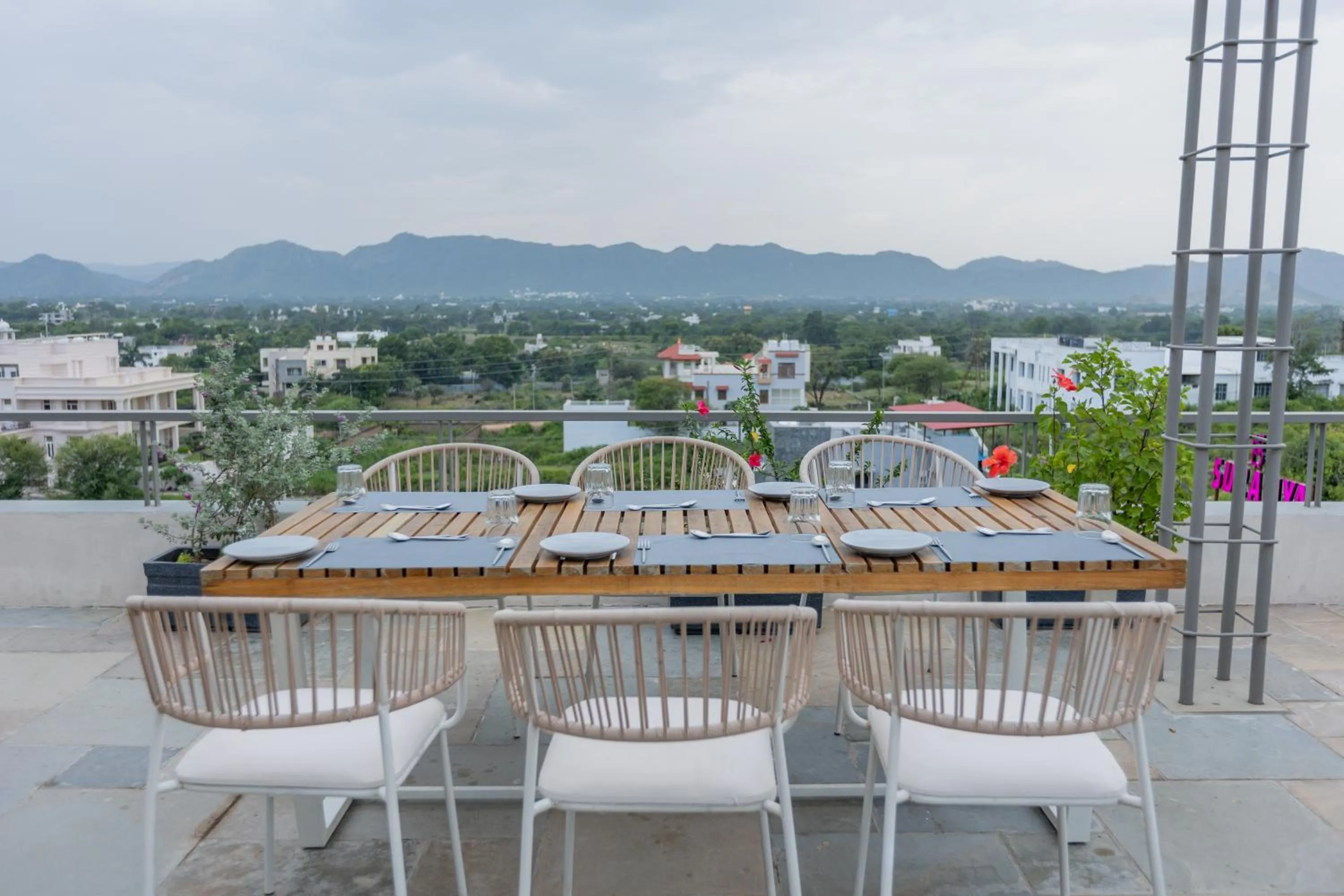 Patio in SURAMYA-A Luxury Boutique Hotel