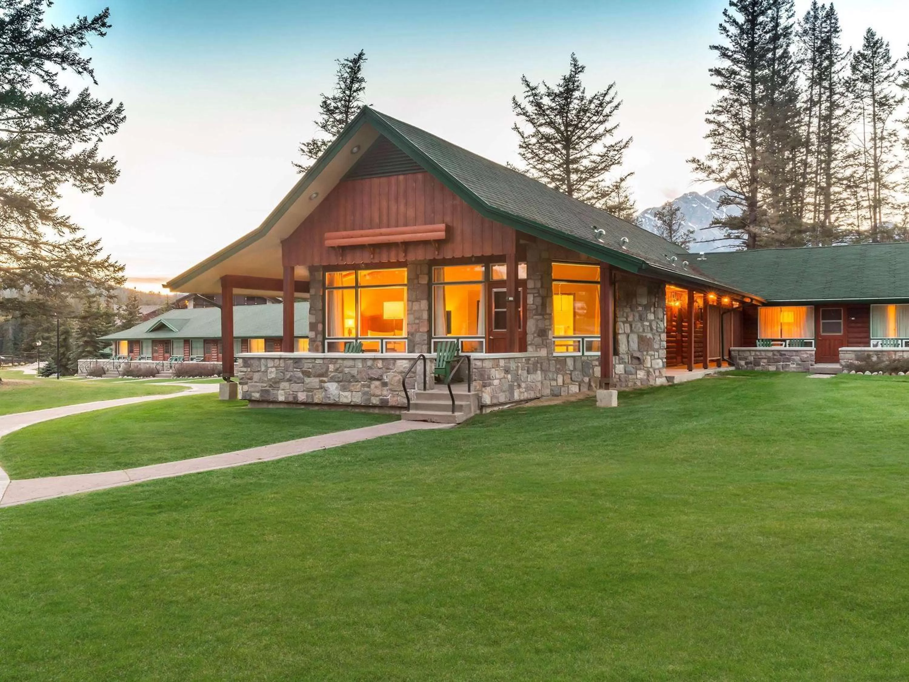 Photo of the whole room in Fairmont Jasper Park Lodge