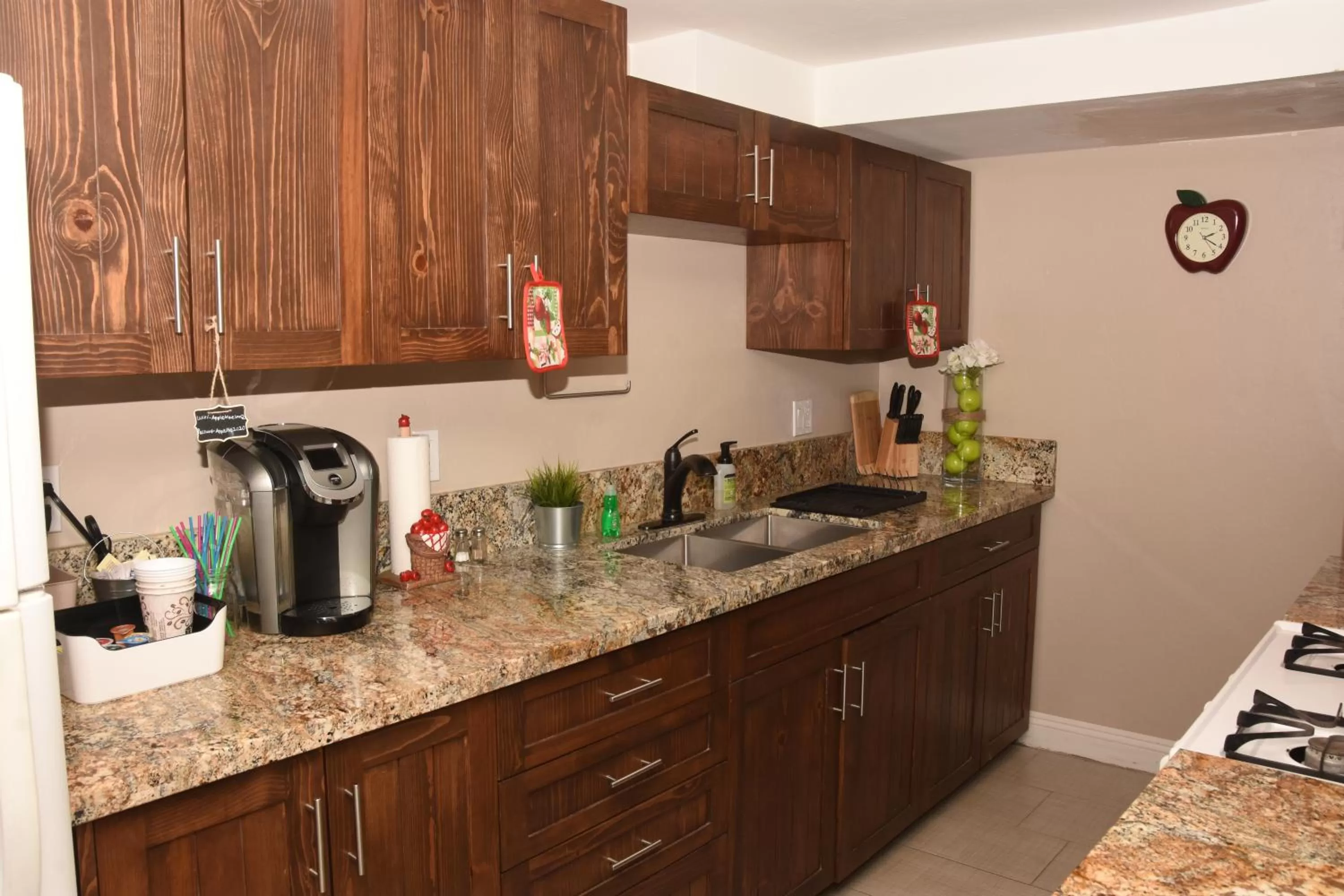 Kitchen or kitchenette in Apple Tree Inn