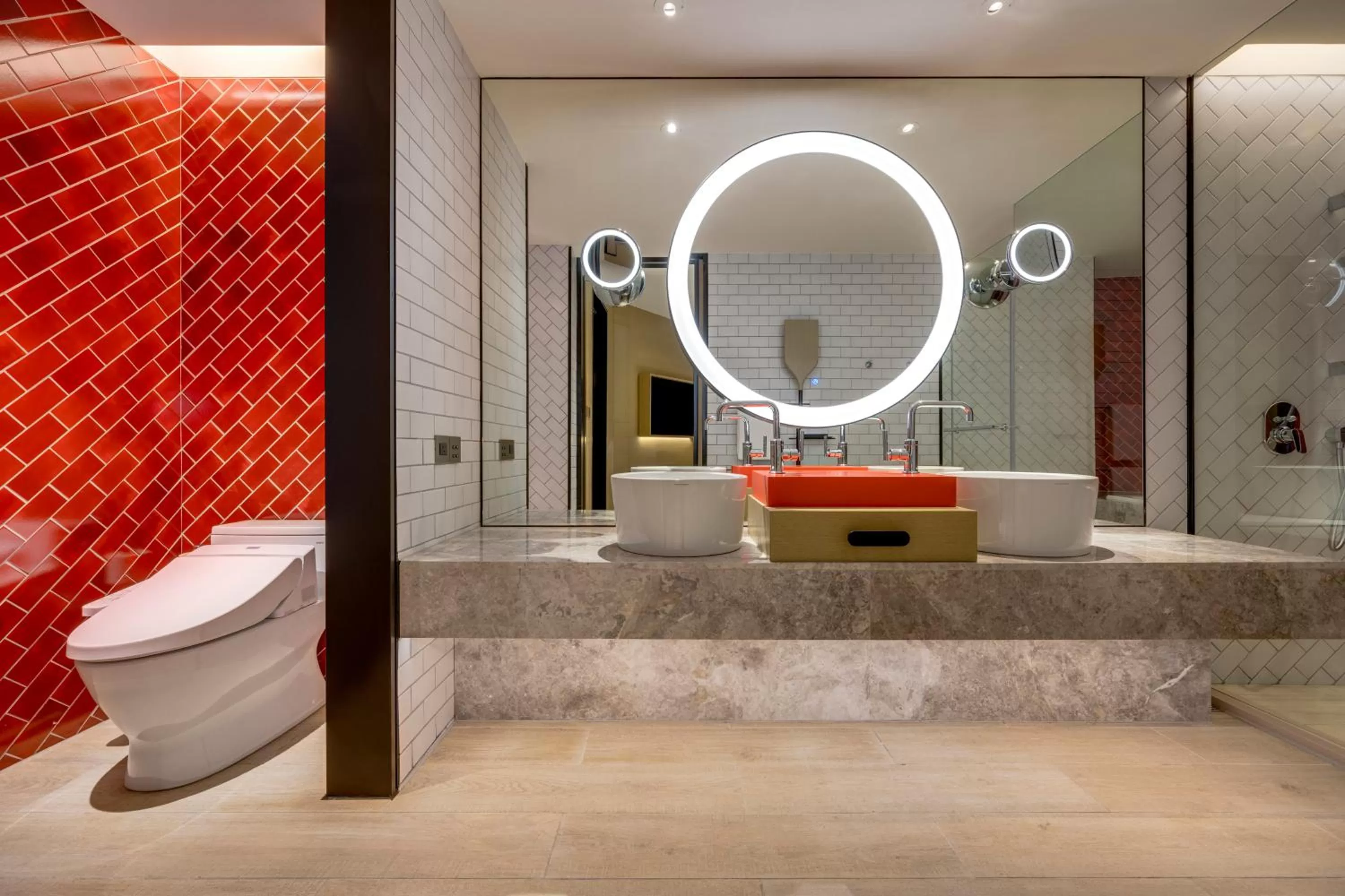 Bathroom in Hotel Indigo Taipei North by IHG