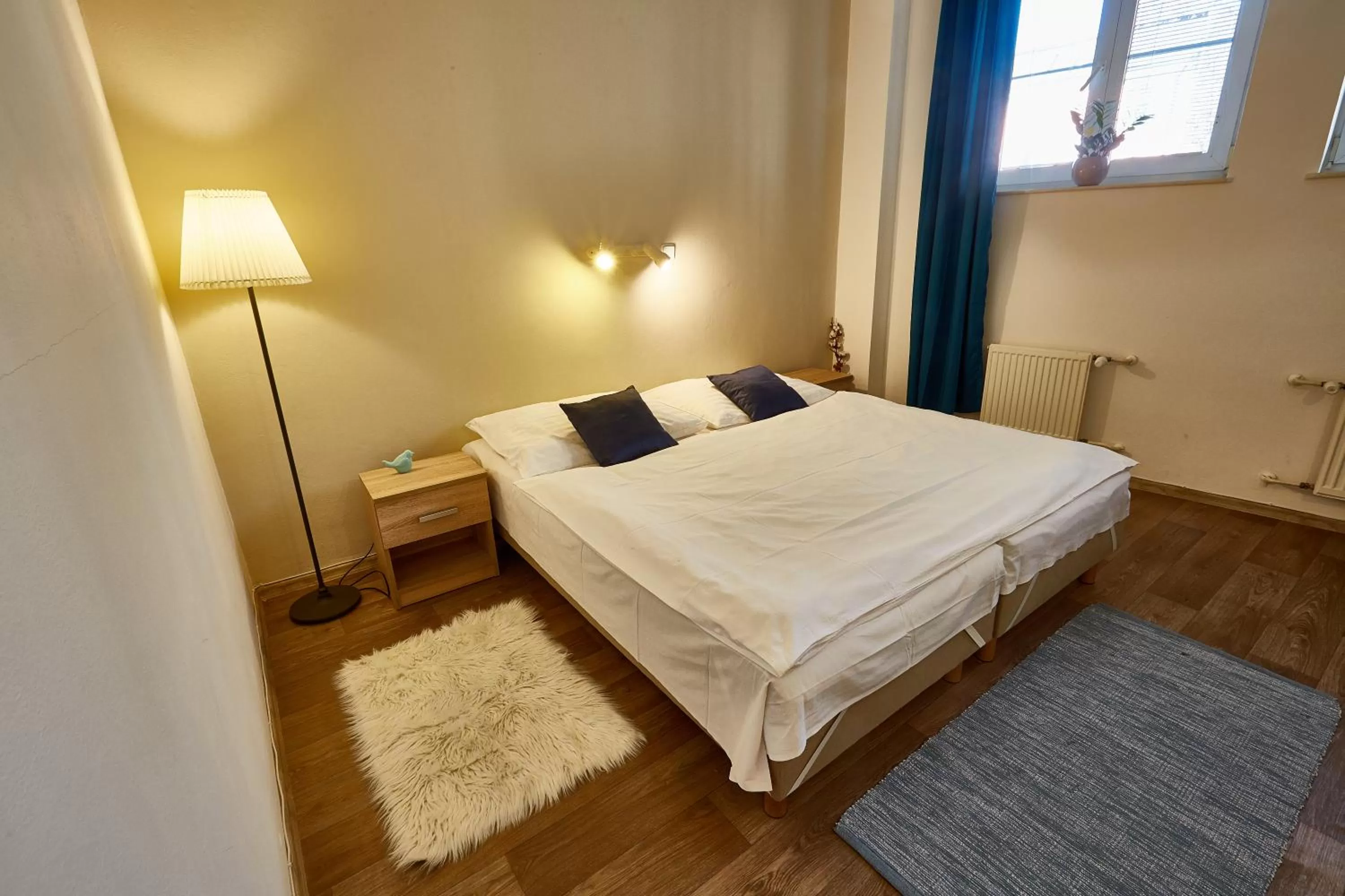 Bed in Hotel Rehavital