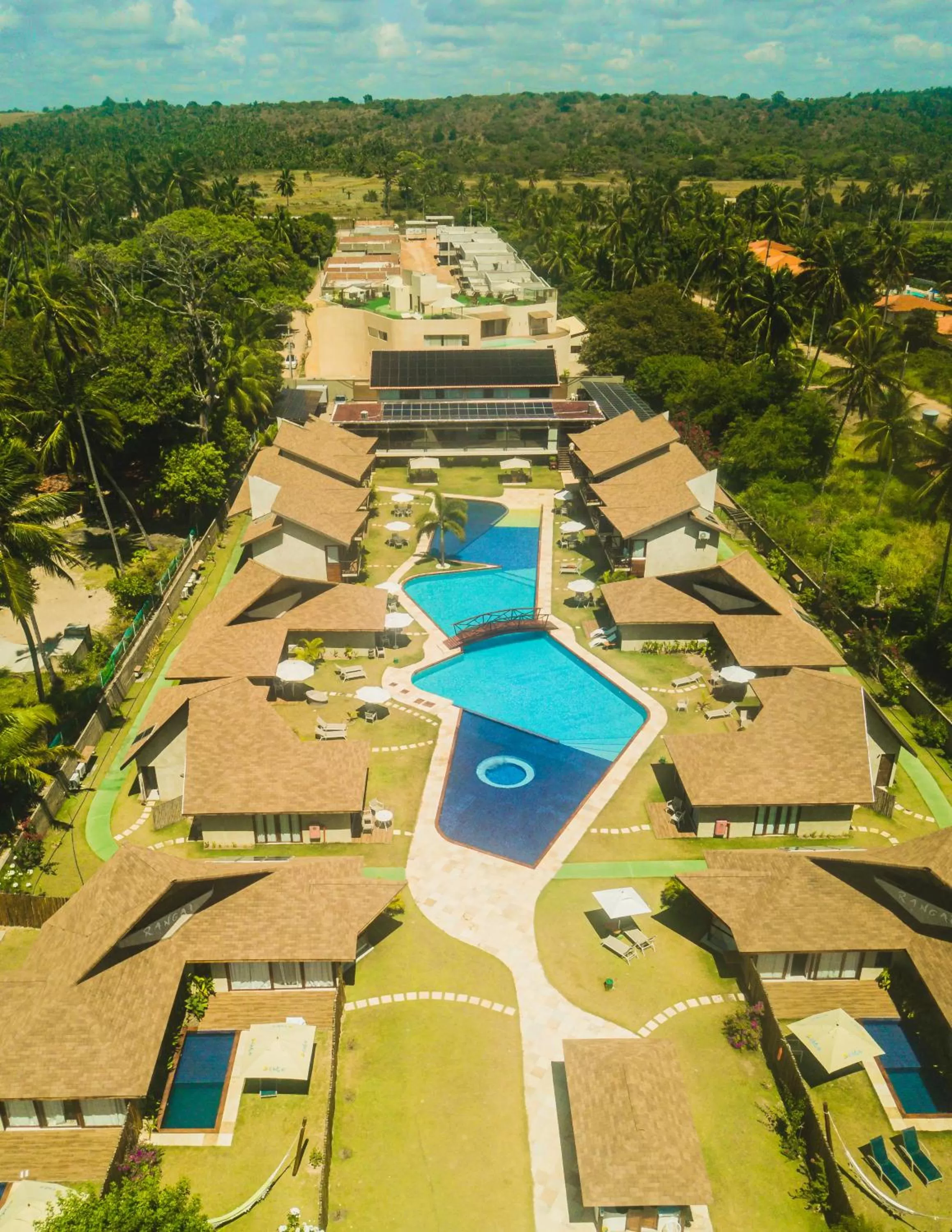 Natural landscape in Pousada Rangai