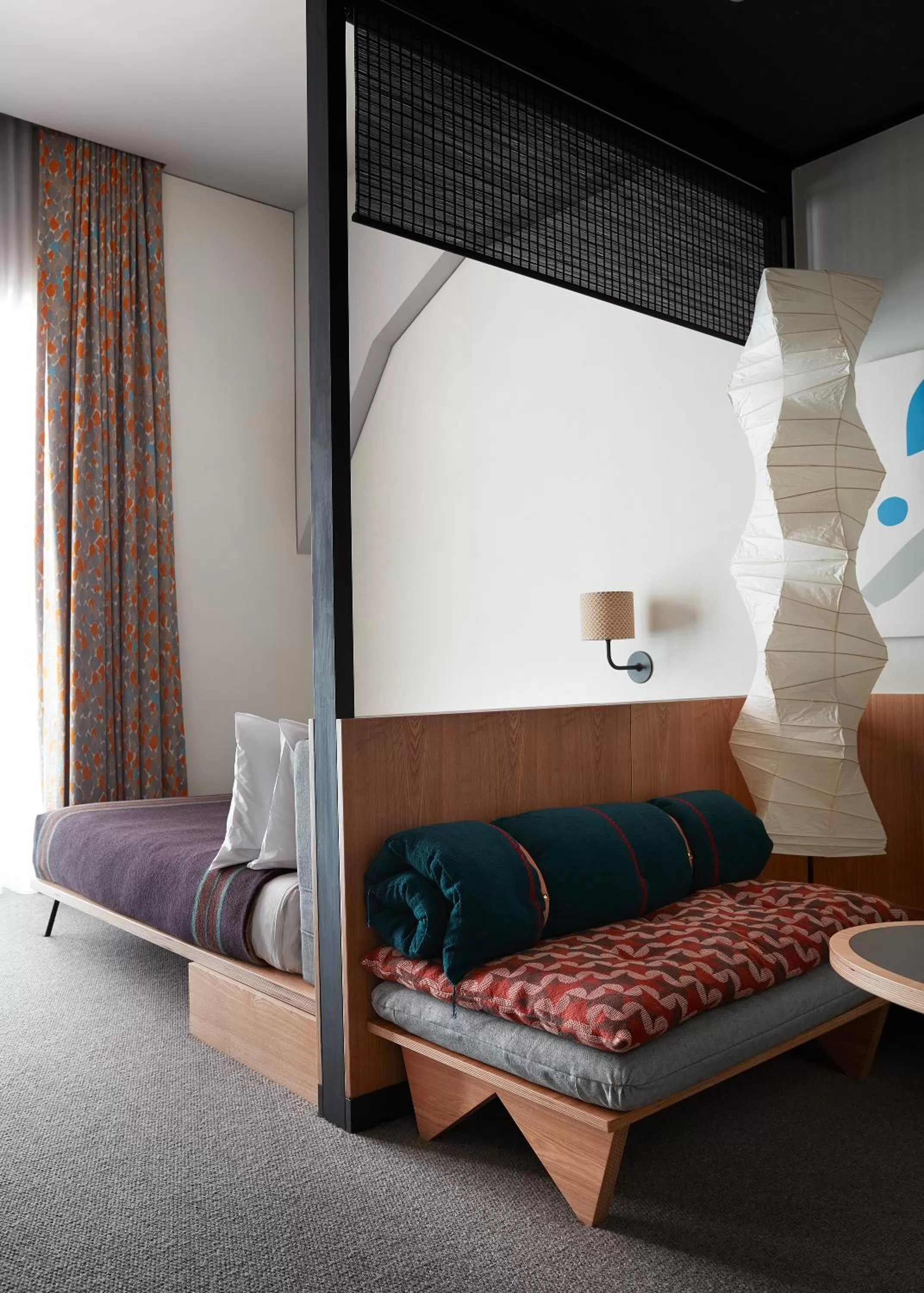 Bed in Ace Hotel Kyoto