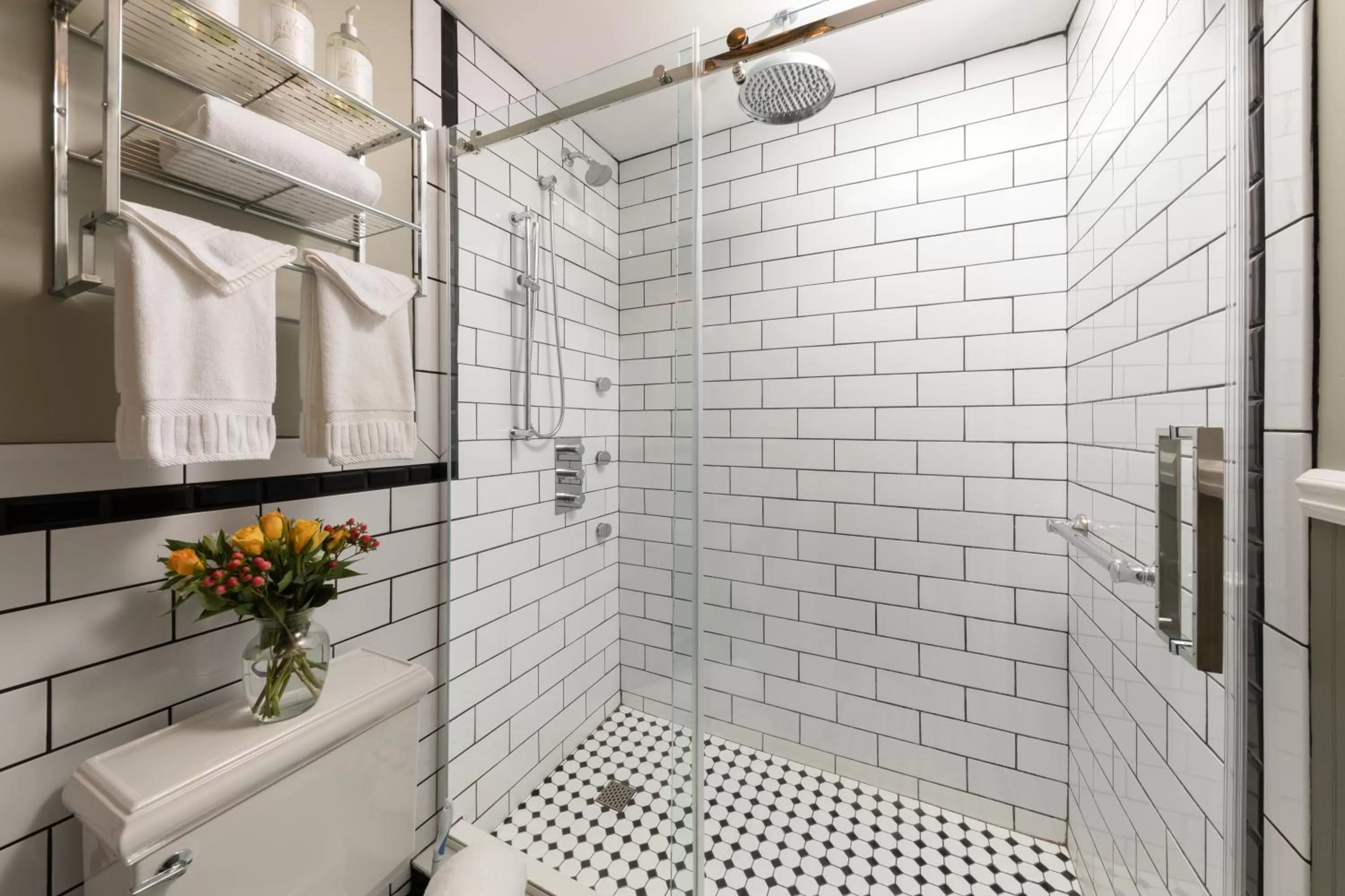 Shower, Bathroom in Rosemont Inn