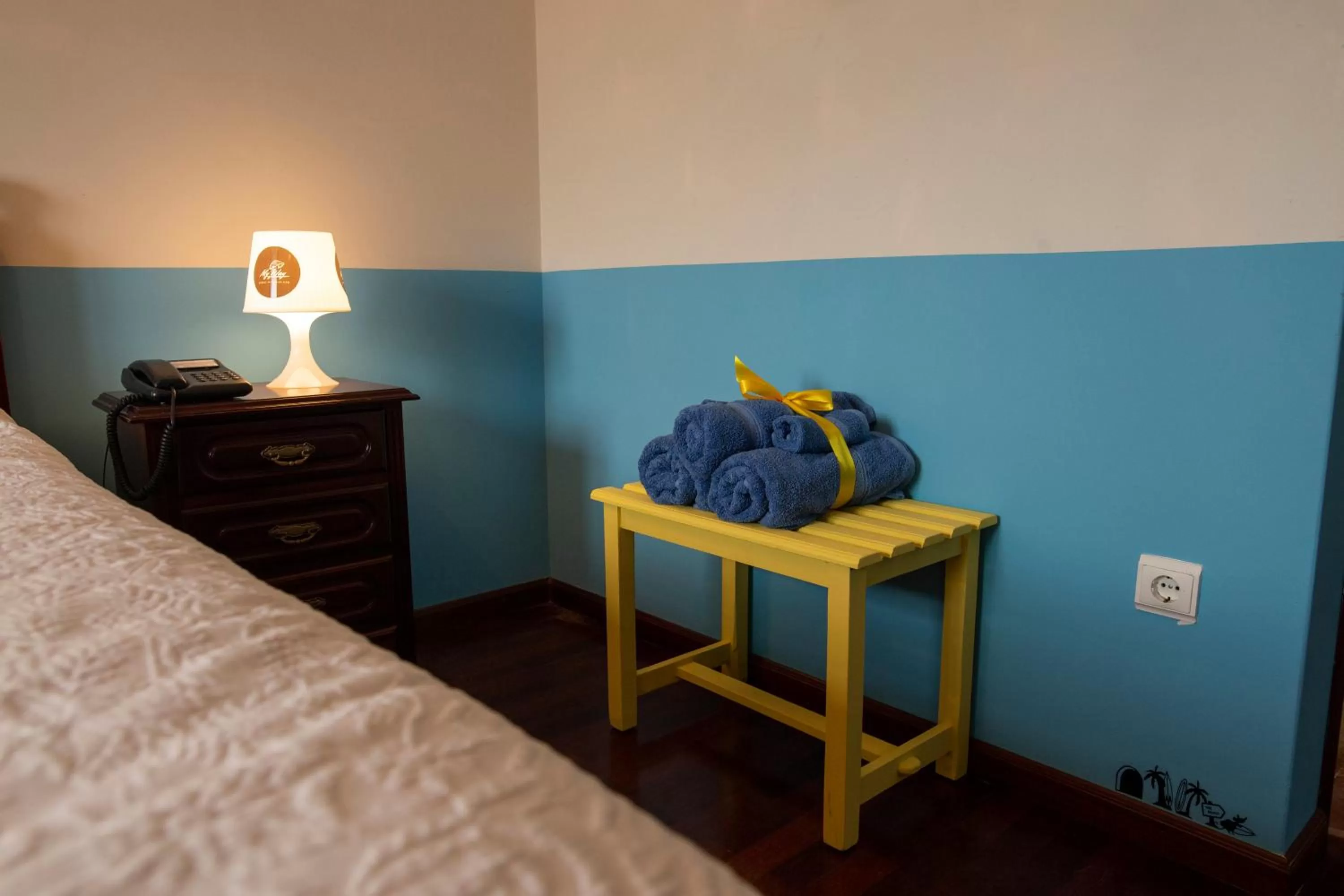 Bed in Hotel Jardim Oudinot "MyWay Kite&Surf"