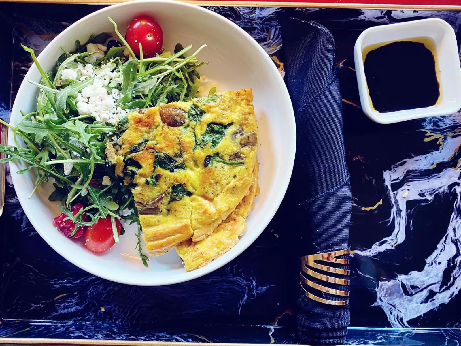 Breakfast in Quiet Mind Mountain Lodge, Retreat & Spa