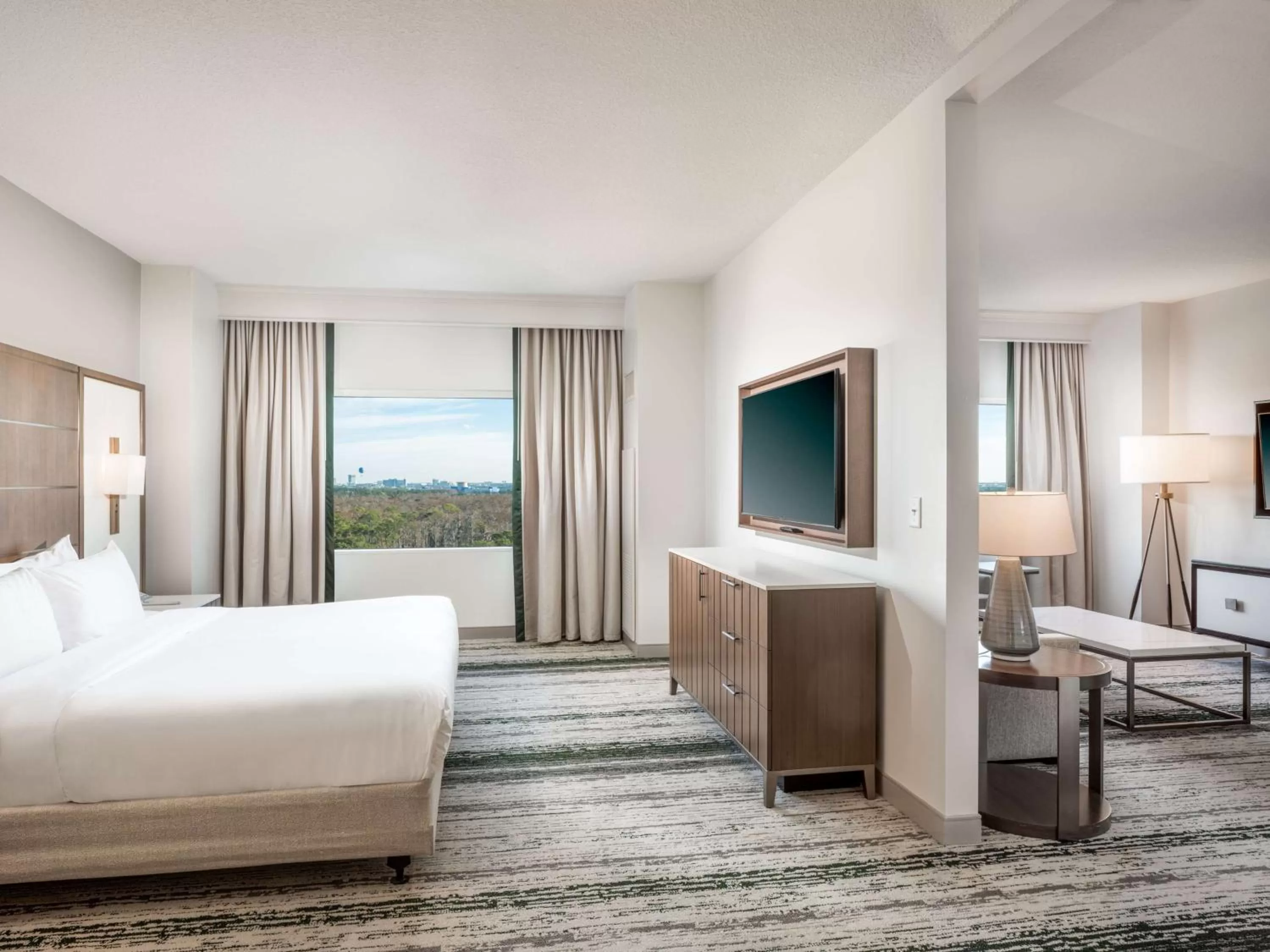 Junior King Suite - Hearing Accessible in Signia by Hilton Orlando - An Official Walt Disney World Hotel
