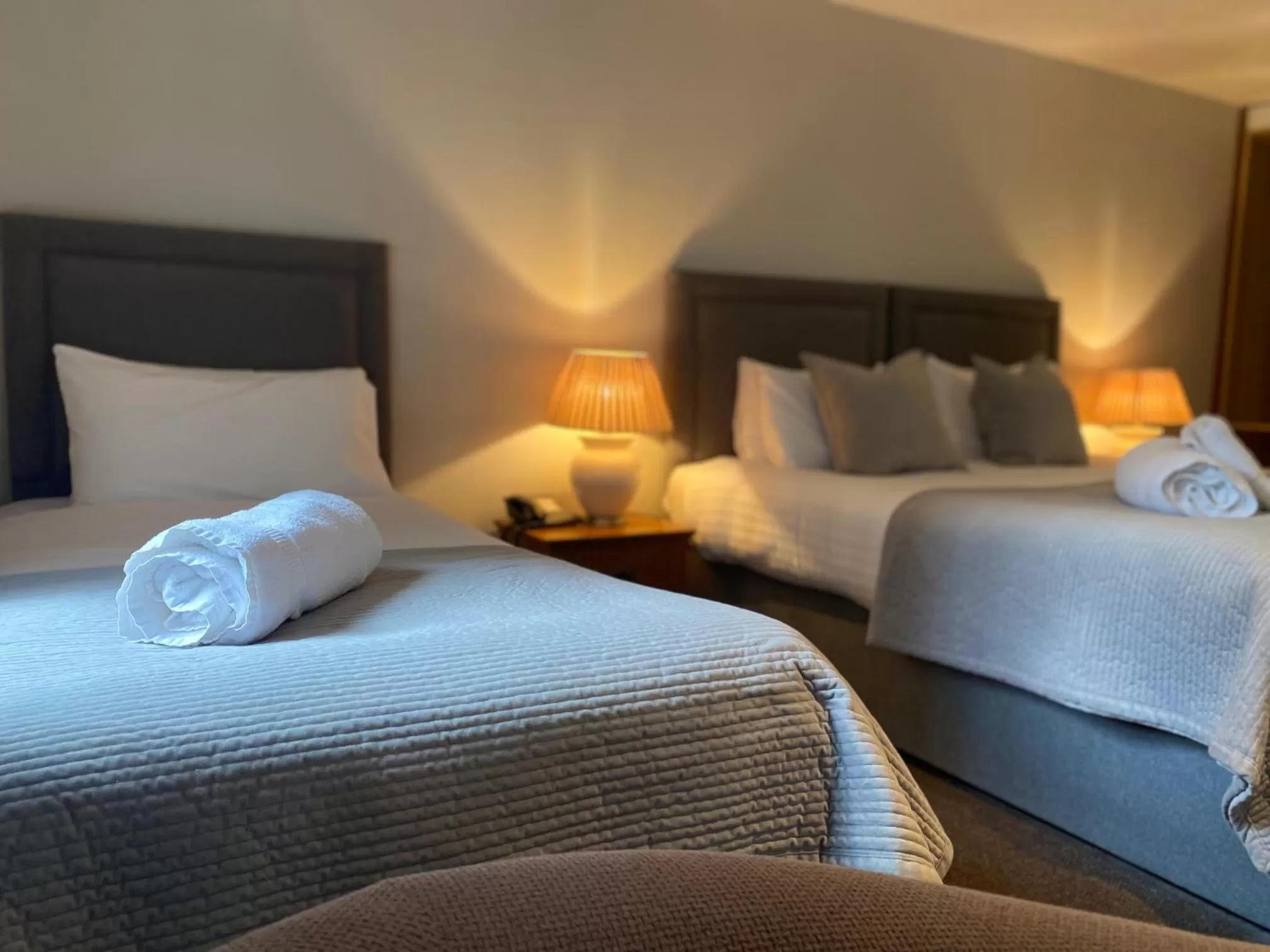 Bed in The Oaks Hotel