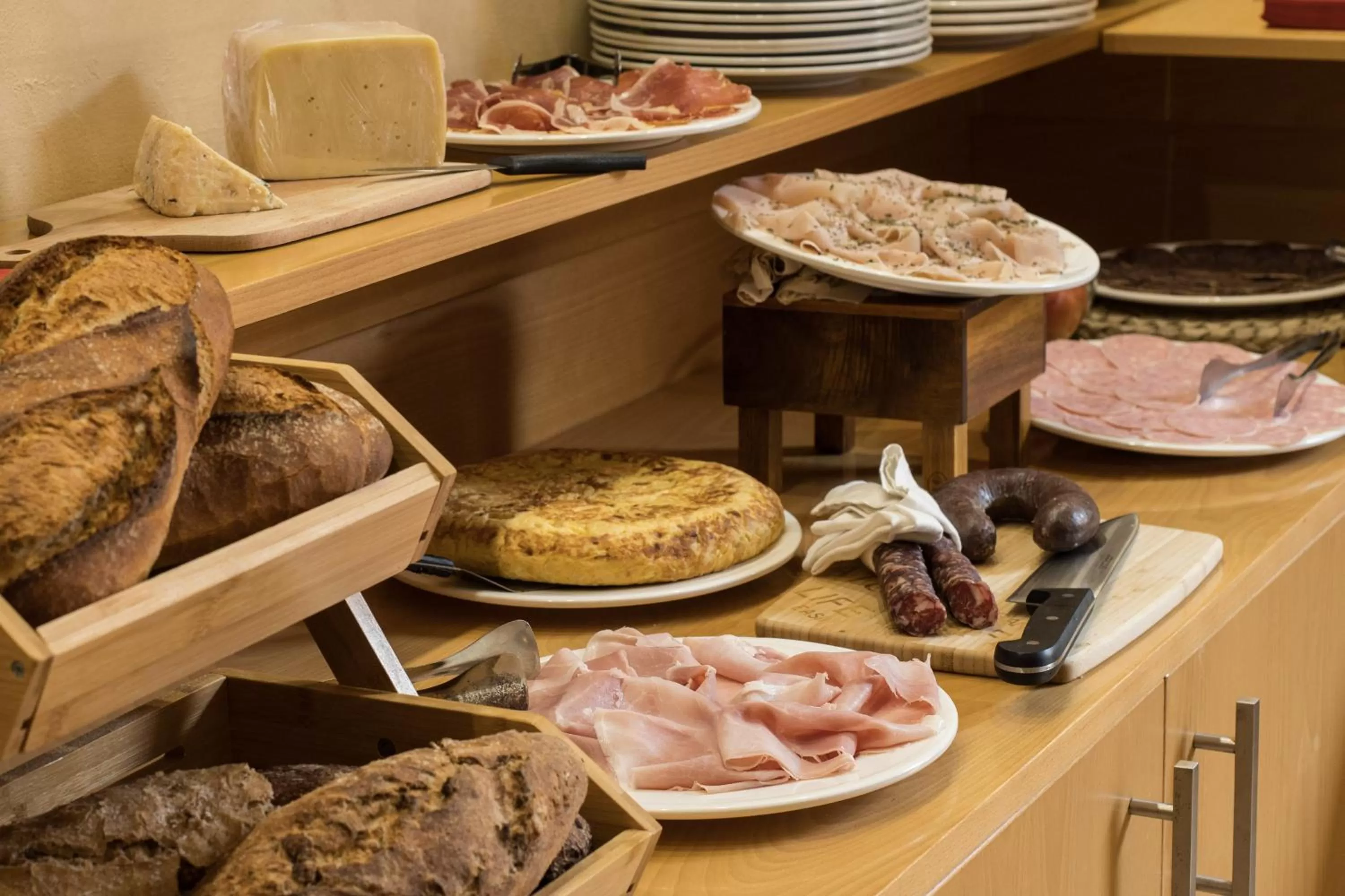 Breakfast in Hotel Alta Garrotxa