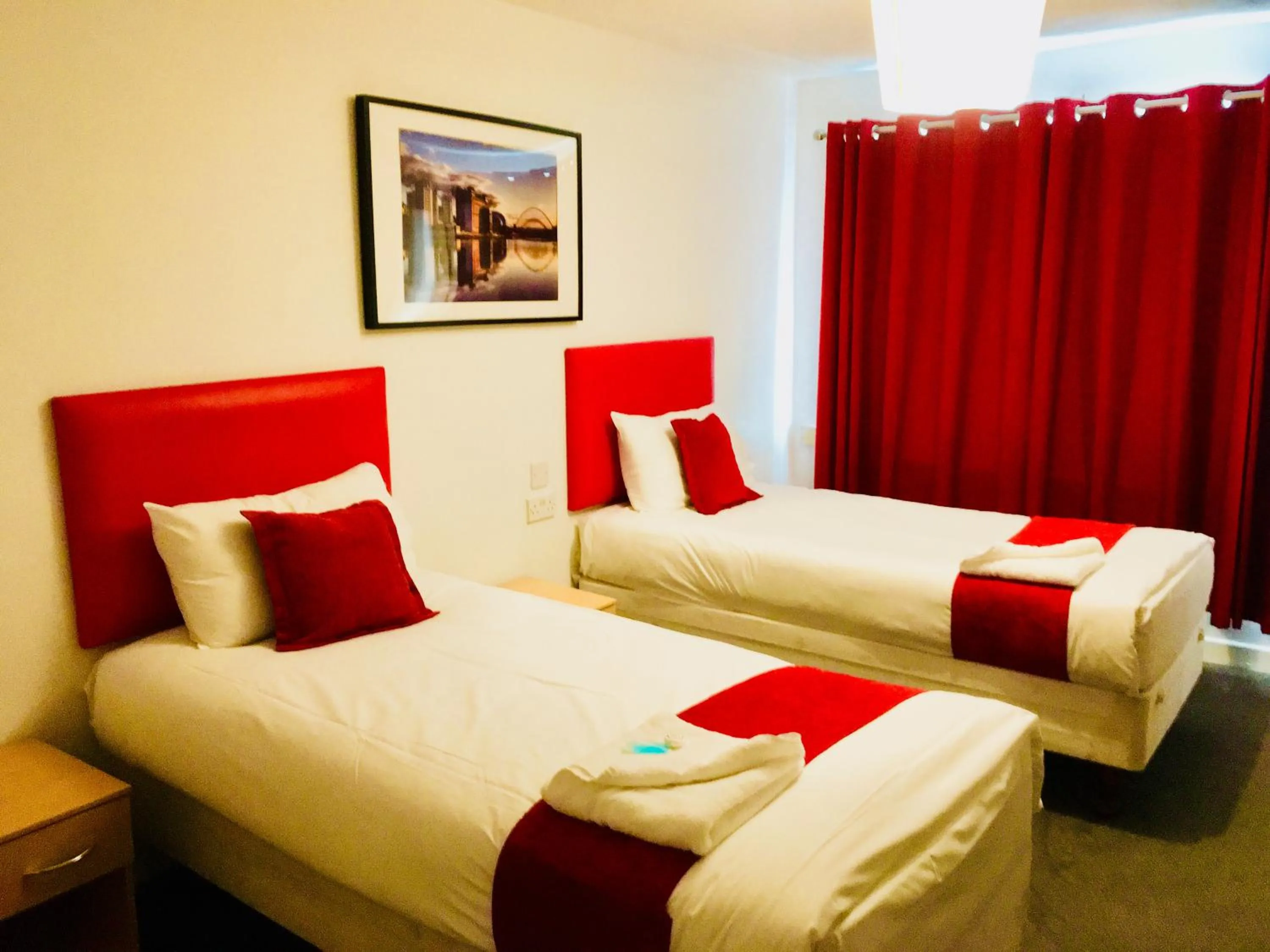 Bed in Hotel Express Newcastle Gateshead