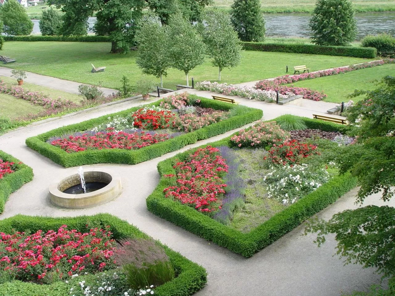 View (from property/room) in Parkhotel Bad Schandau mit SPA