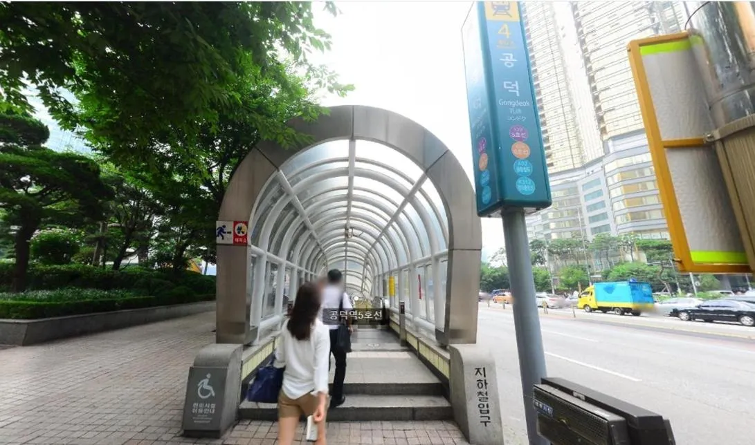 Neighbourhood in Naru Hostel Korea