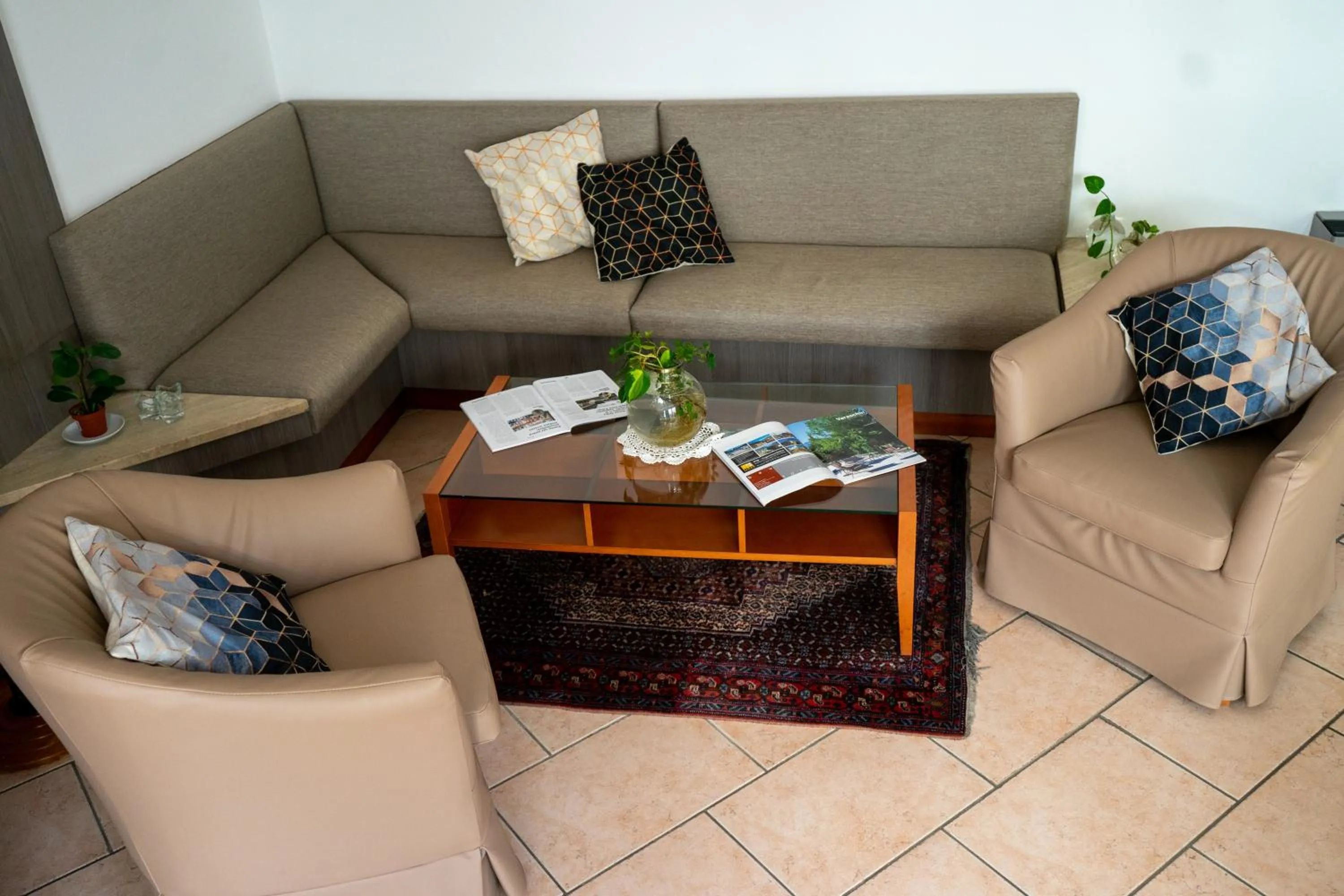 Lounge or bar in Hotel Garnì Villa Fontana