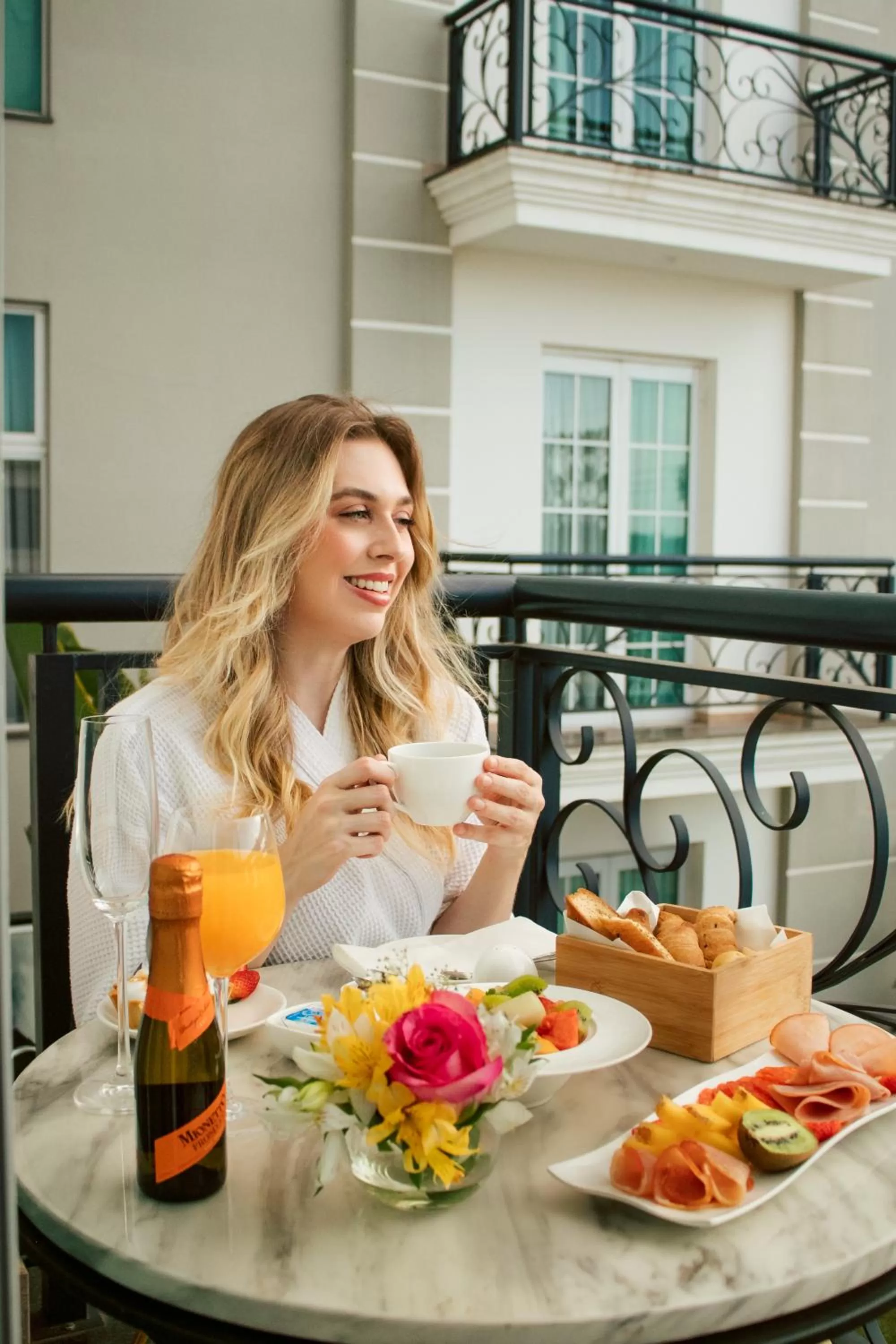Balcony/Terrace in Bisinii Boutique Hotel